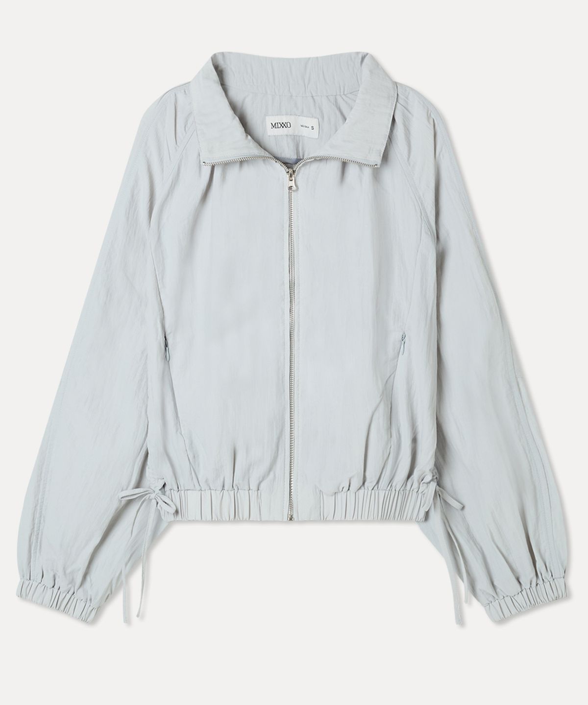 미쏘(MIXXO) 하이넥 셔링 긴팔 점퍼_MIWJJG522B