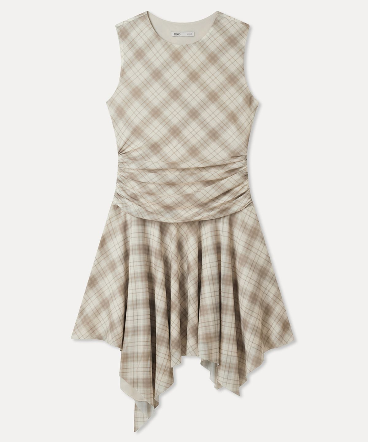 미쏘(MIXXO) 체크 레이어드 원피스_MIWOWG619G