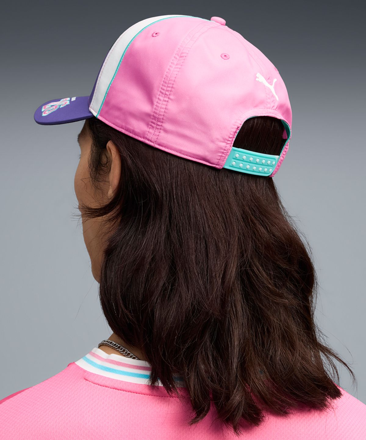 푸마(PUMA) F1 마이애미 스페셜 BB 캡 - 핑크 라일락 / 027176-01