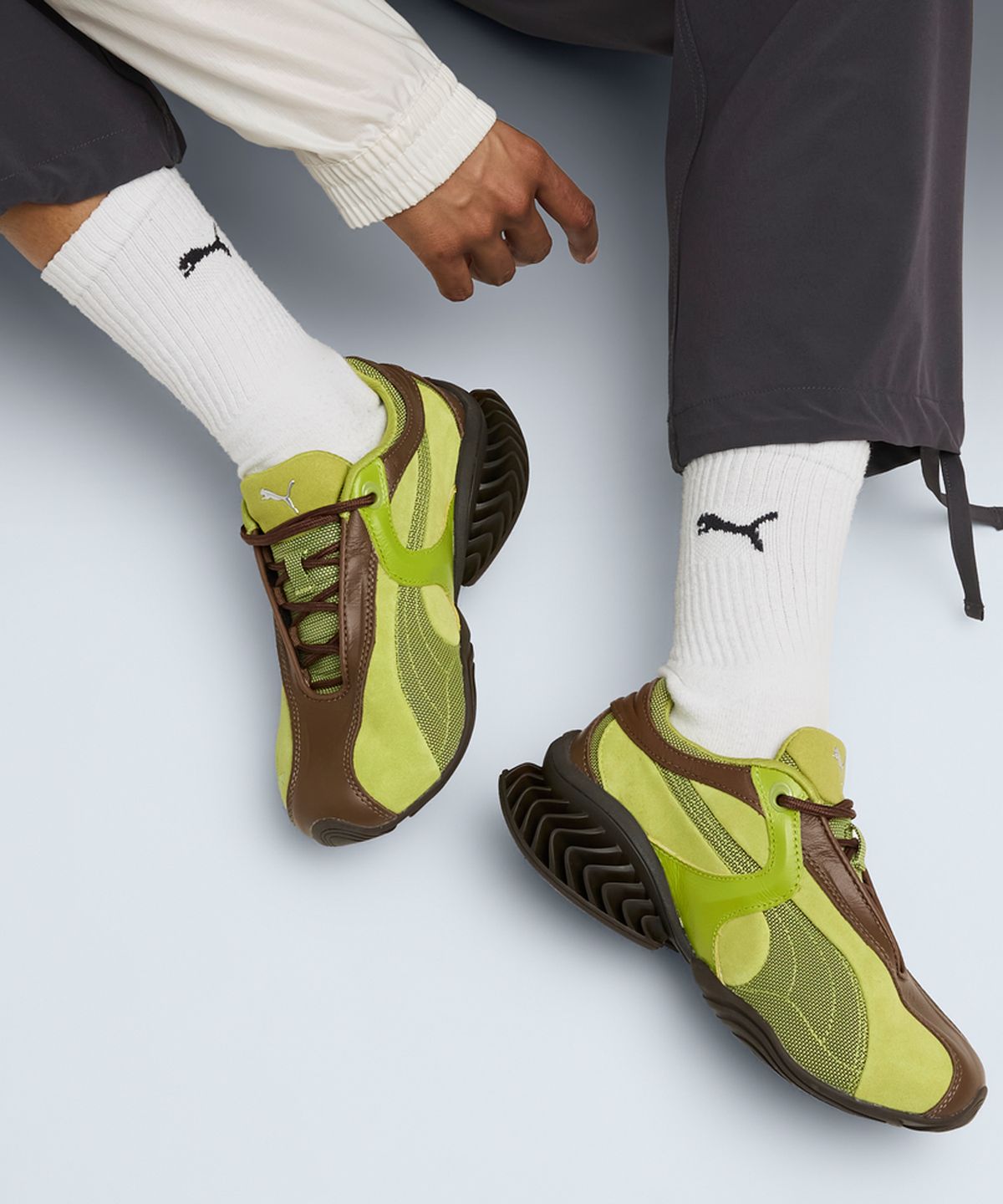 푸마(PUMA) 셀 GEO 1- 러셋 브라운:타르트 애플 / 405336-05