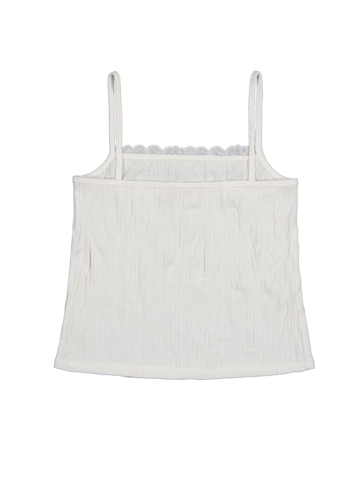 익스파이어드걸(EXPIRED GIRL) [5th] Petal Lace Tank Ivory