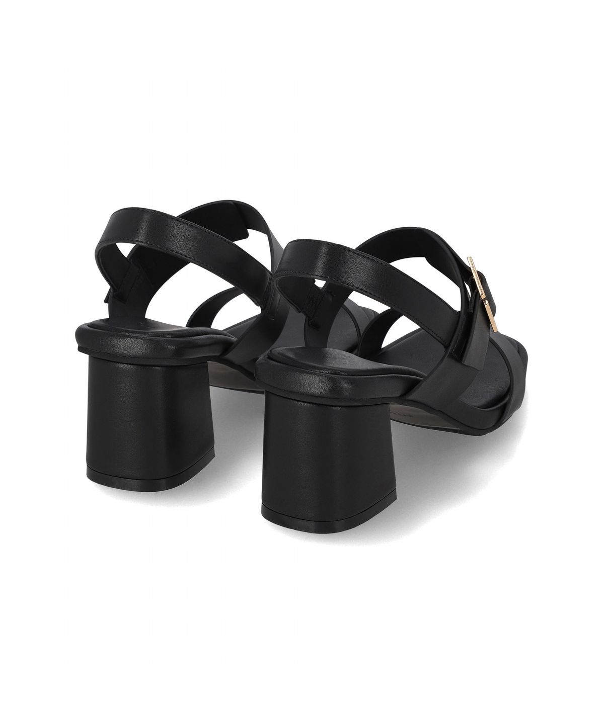 엘칸토(ELCANTO) 인텐스 여성 와이드 스트랩 버클 포인트 샌들 6cm LCWW17I626