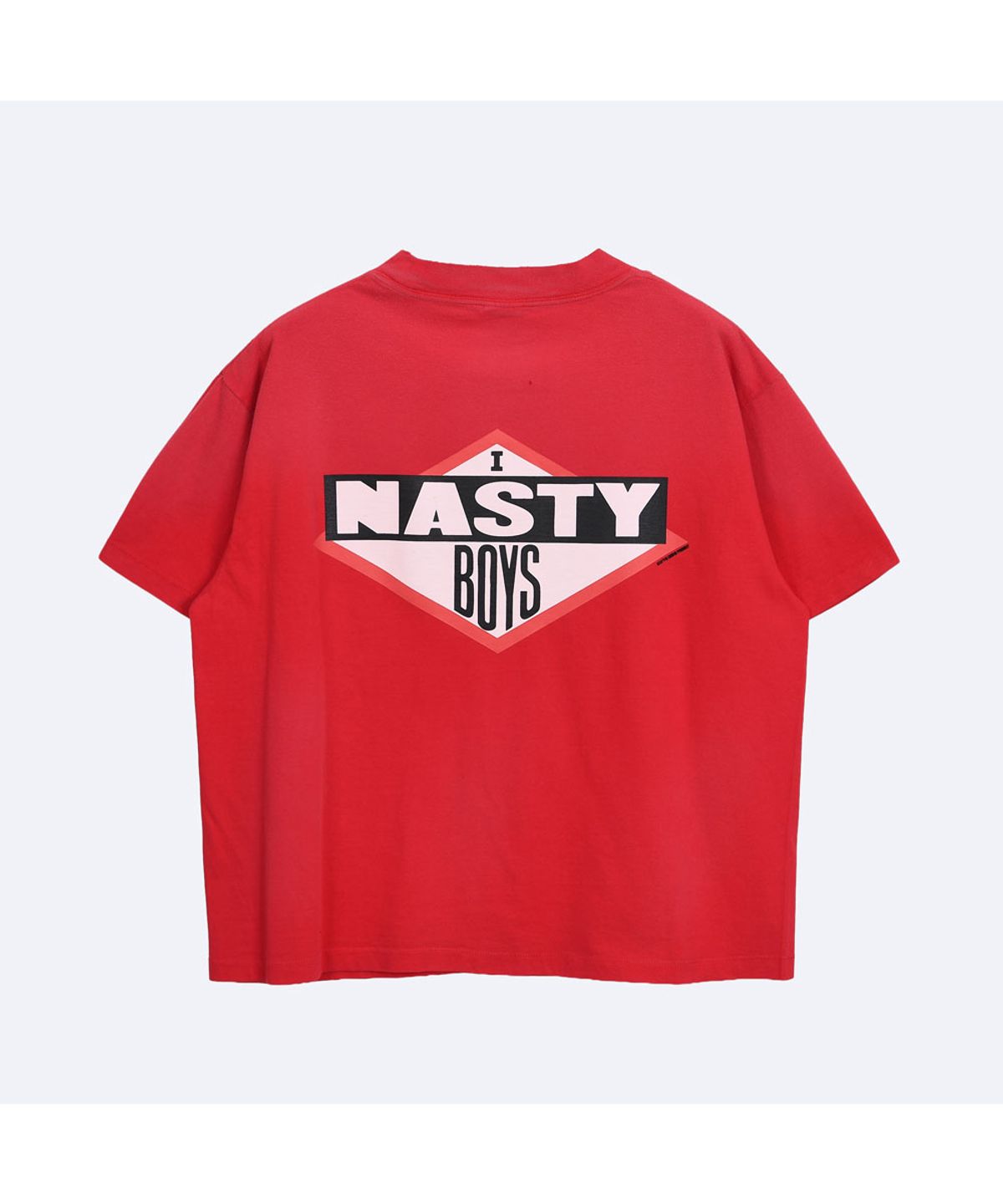 더 긱스(THE GEEKS) Nasty boys pocket T-shirt - Red