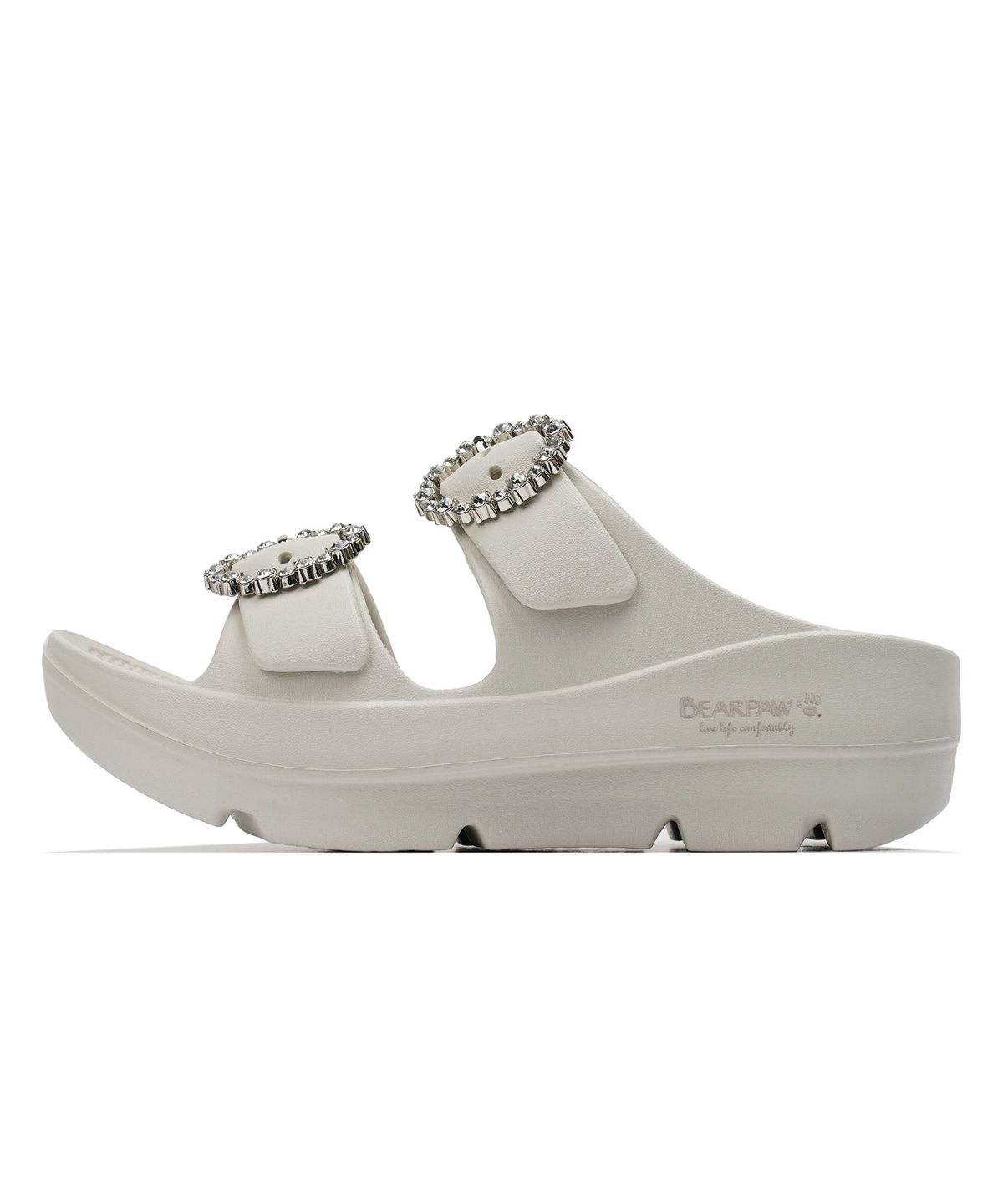 베어파우(BEARPAW) GEM 슬리퍼 크림 (K2981037RB-W)