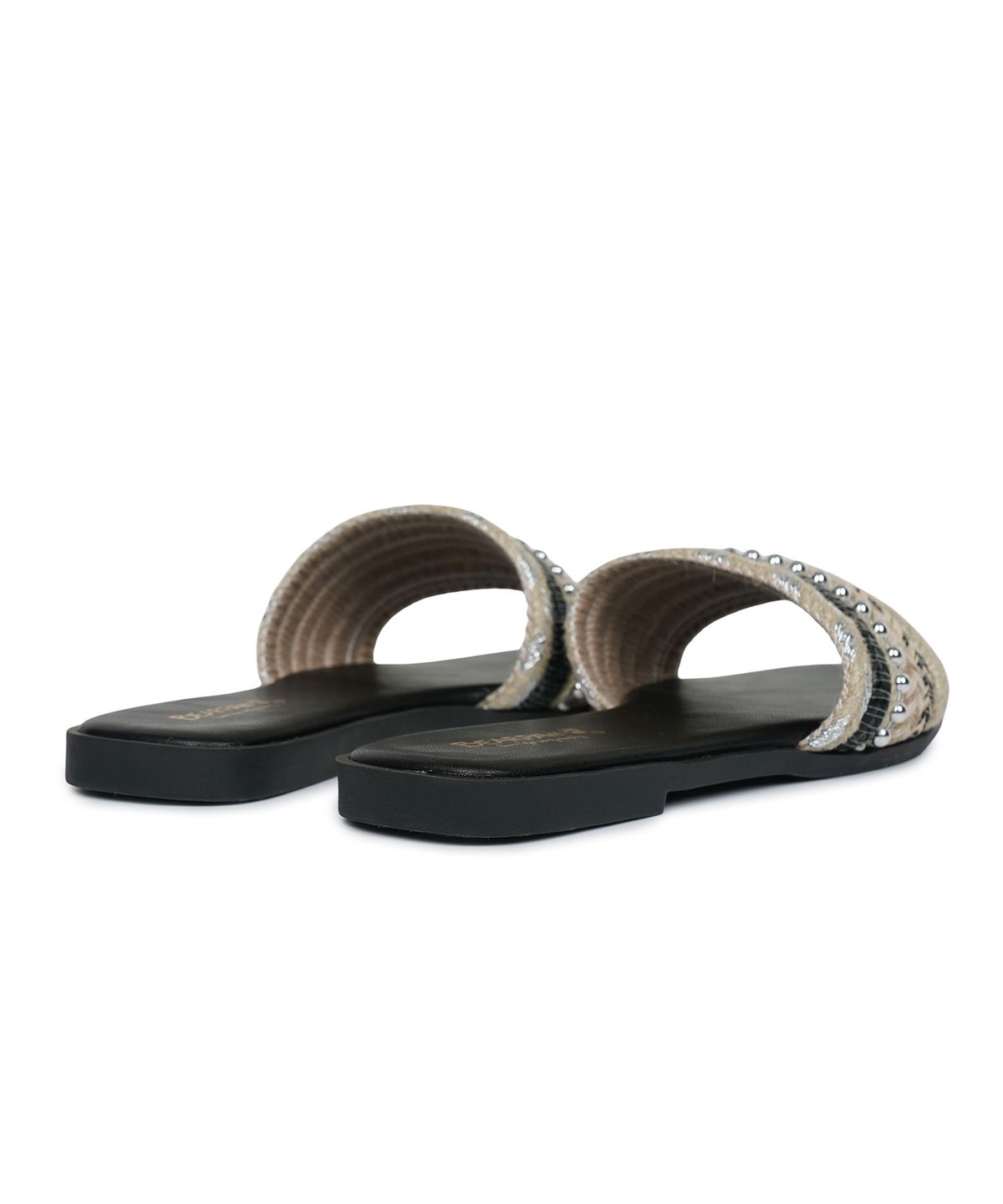 베어파우(BEARPAW) EVIE 슬리퍼 블랙 (K2983001RB-W)