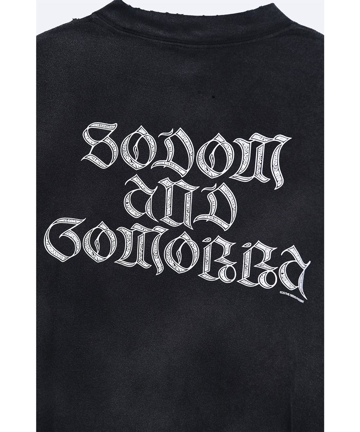 더 긱스(THE GEEKS) Sodom pocket T-shirt - Black