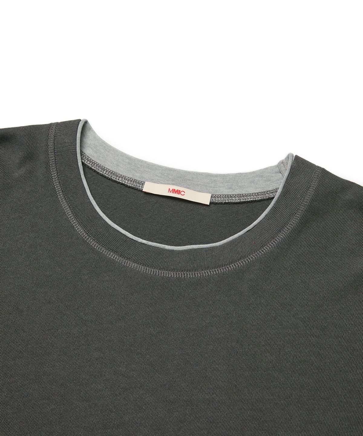 엠엠아이씨(MMIC) STILLCUT TEE (CHARCOAL)