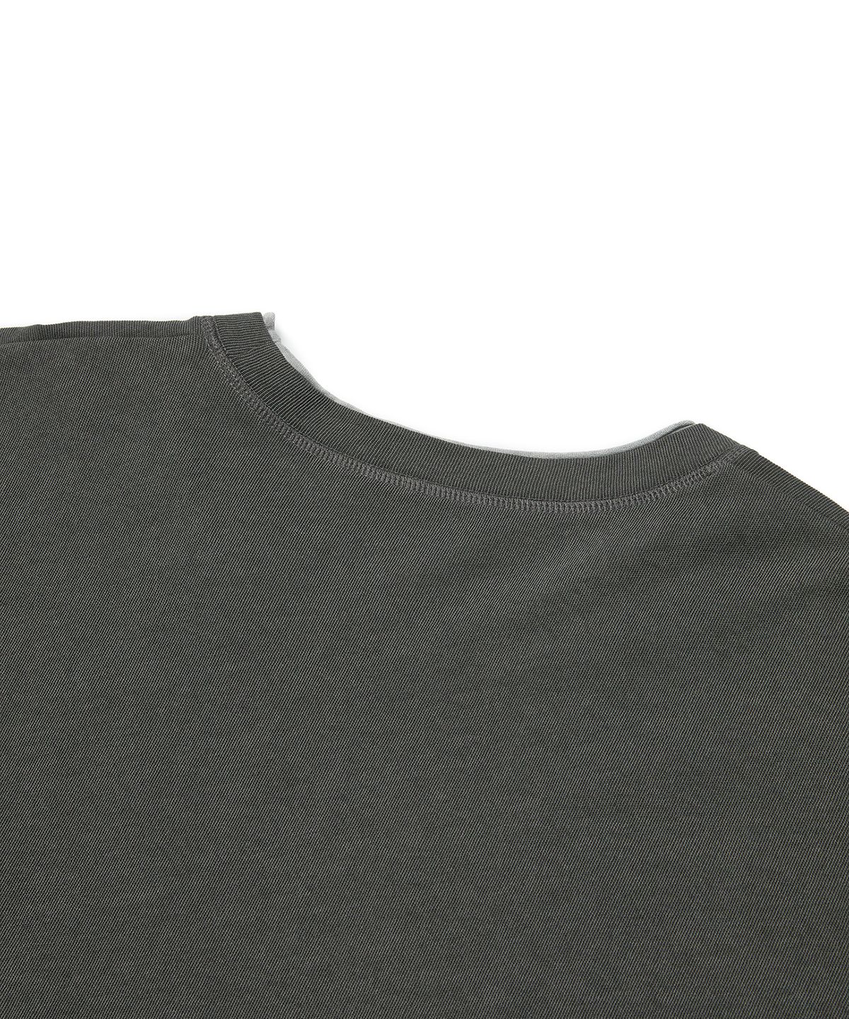 엠엠아이씨(MMIC) STILLCUT TEE (CHARCOAL)