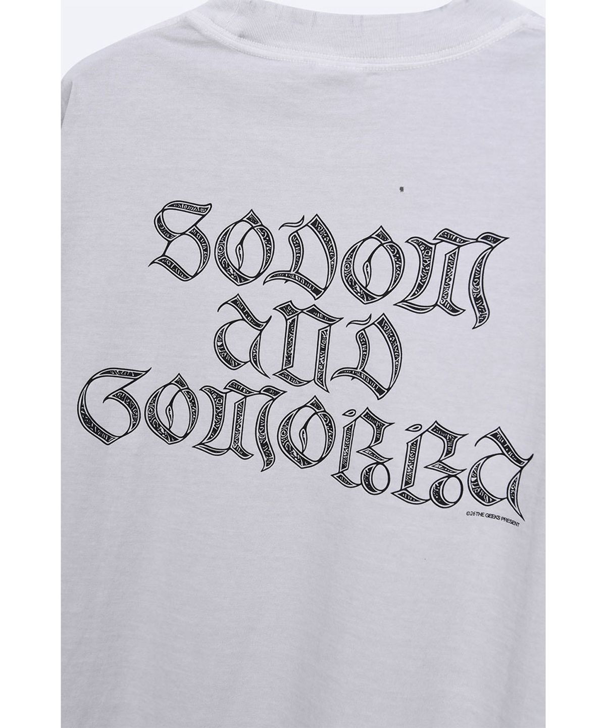 더 긱스(THE GEEKS) Sodom pocket T-shirt - White