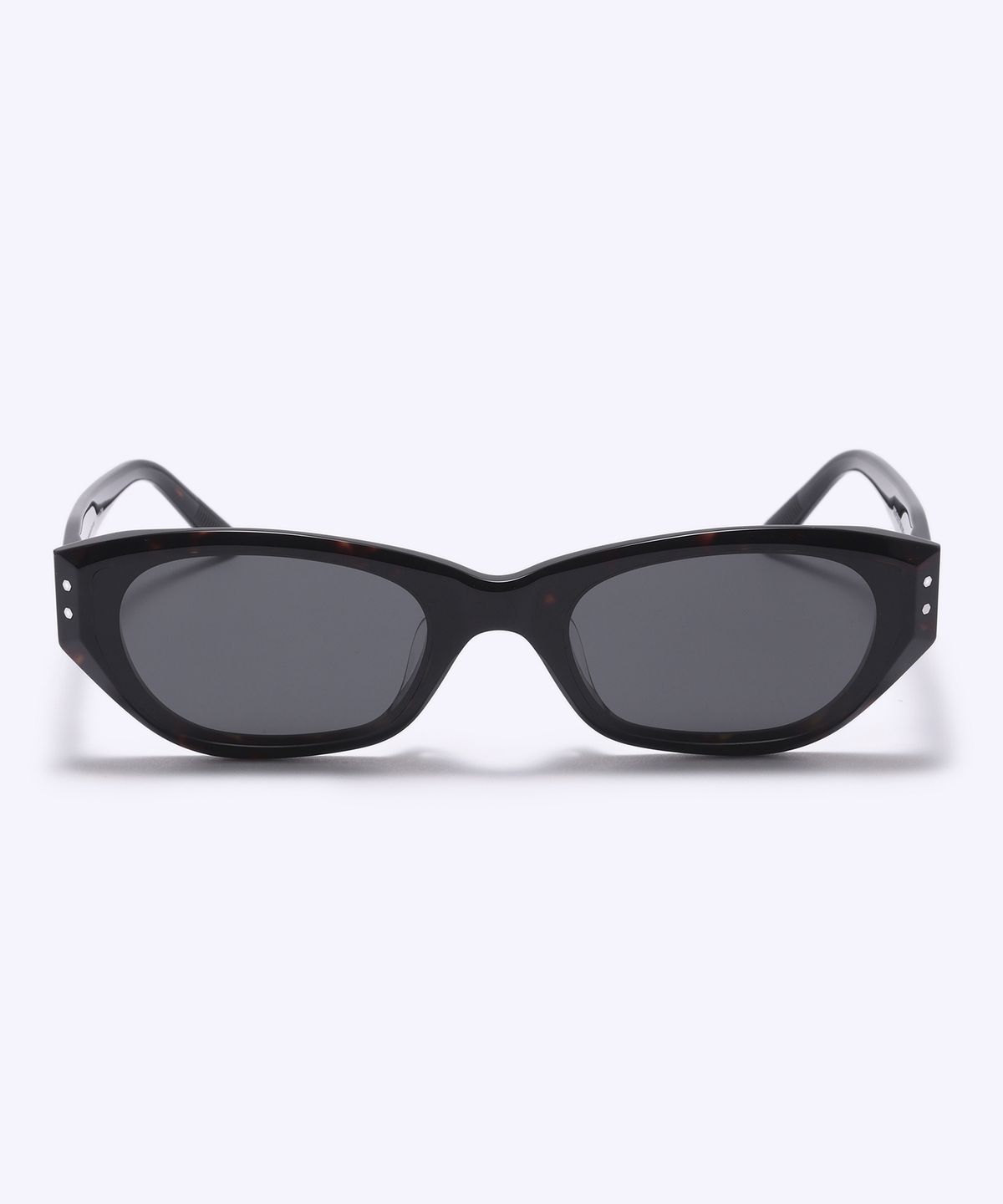 알로아이웨어(ALO EYEWEAR) [SILVERBITE] SBS1605 1818G 플랫바 핀 오벌 톨토이즈 선글라스