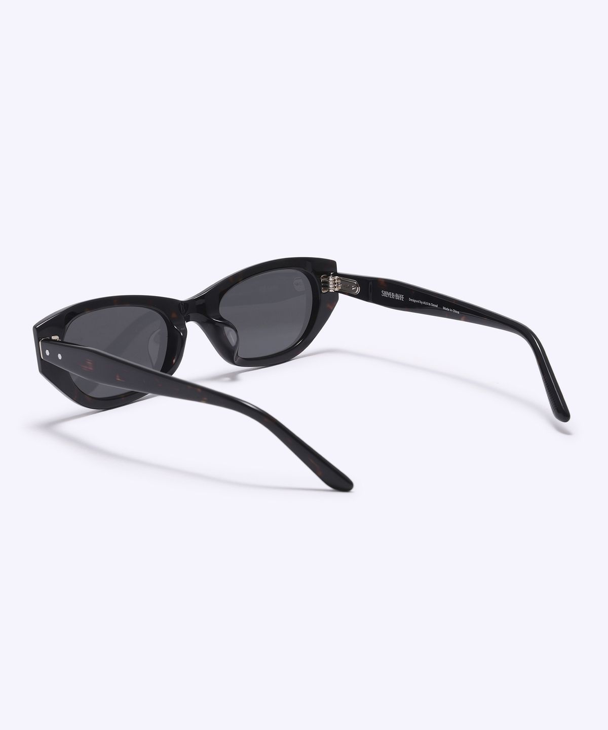 알로아이웨어(ALO EYEWEAR) [SILVERBITE] SBS1605 1818G 플랫바 핀 오벌 톨토이즈 선글라스