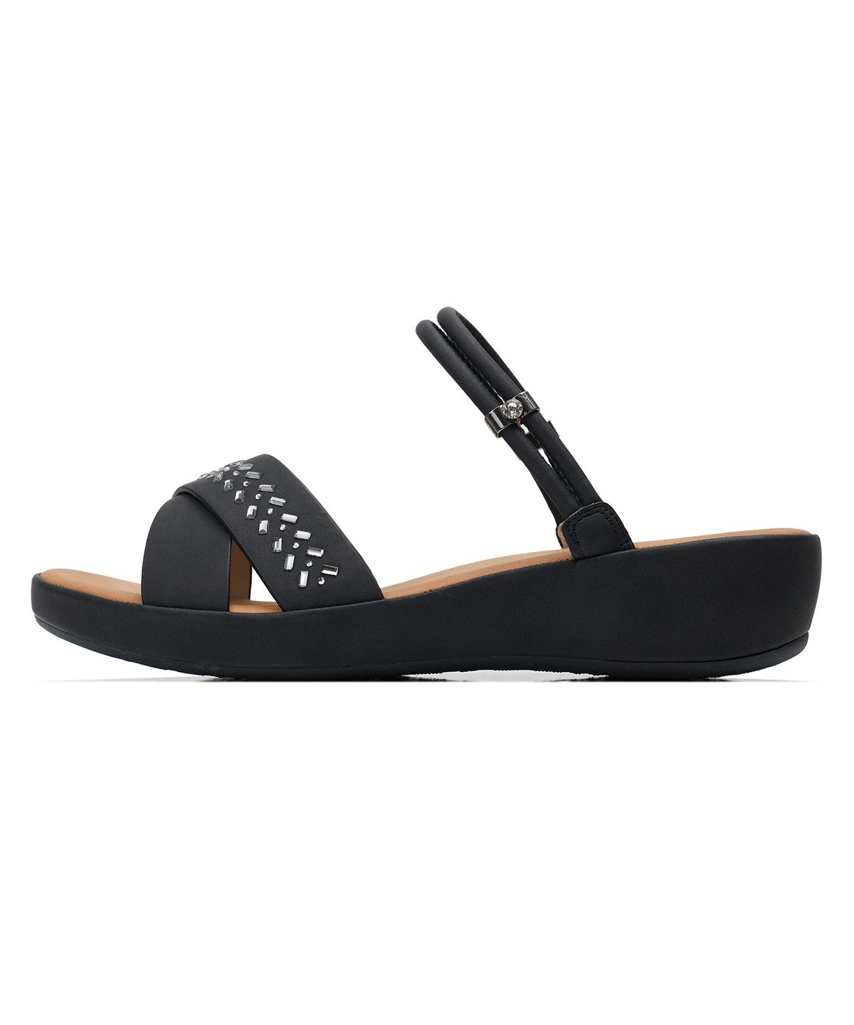 베어파우(BEARPAW) RHONDA 샌들 블랙 (K1939001RB-W)