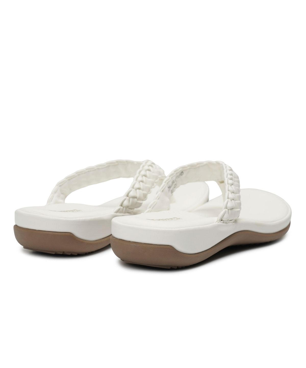 베어파우(BEARPAW) ABEL 플립플랍 화이트 (K2966084RB-W)