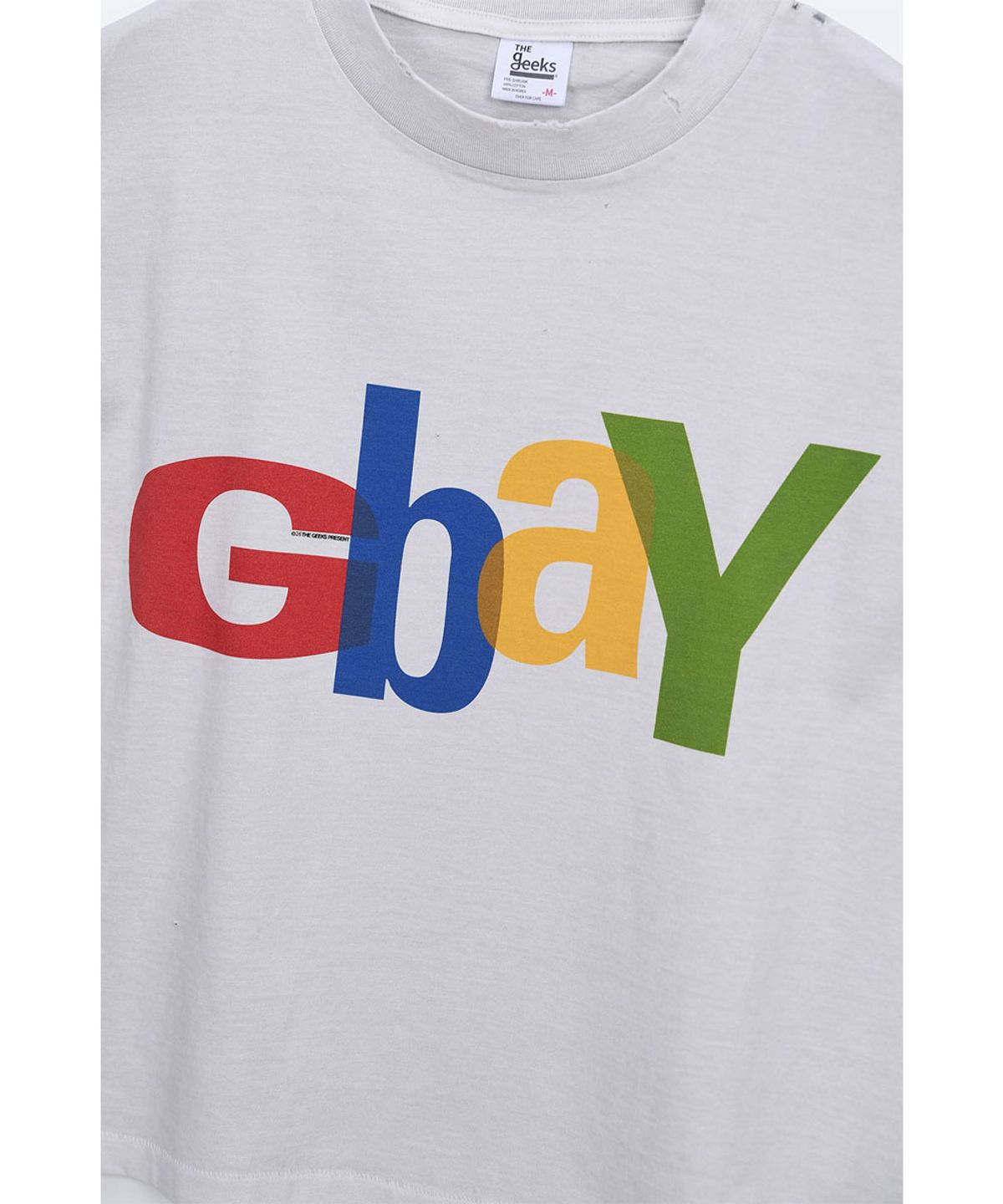 더 긱스(THE GEEKS) Gbay T-shirt - White