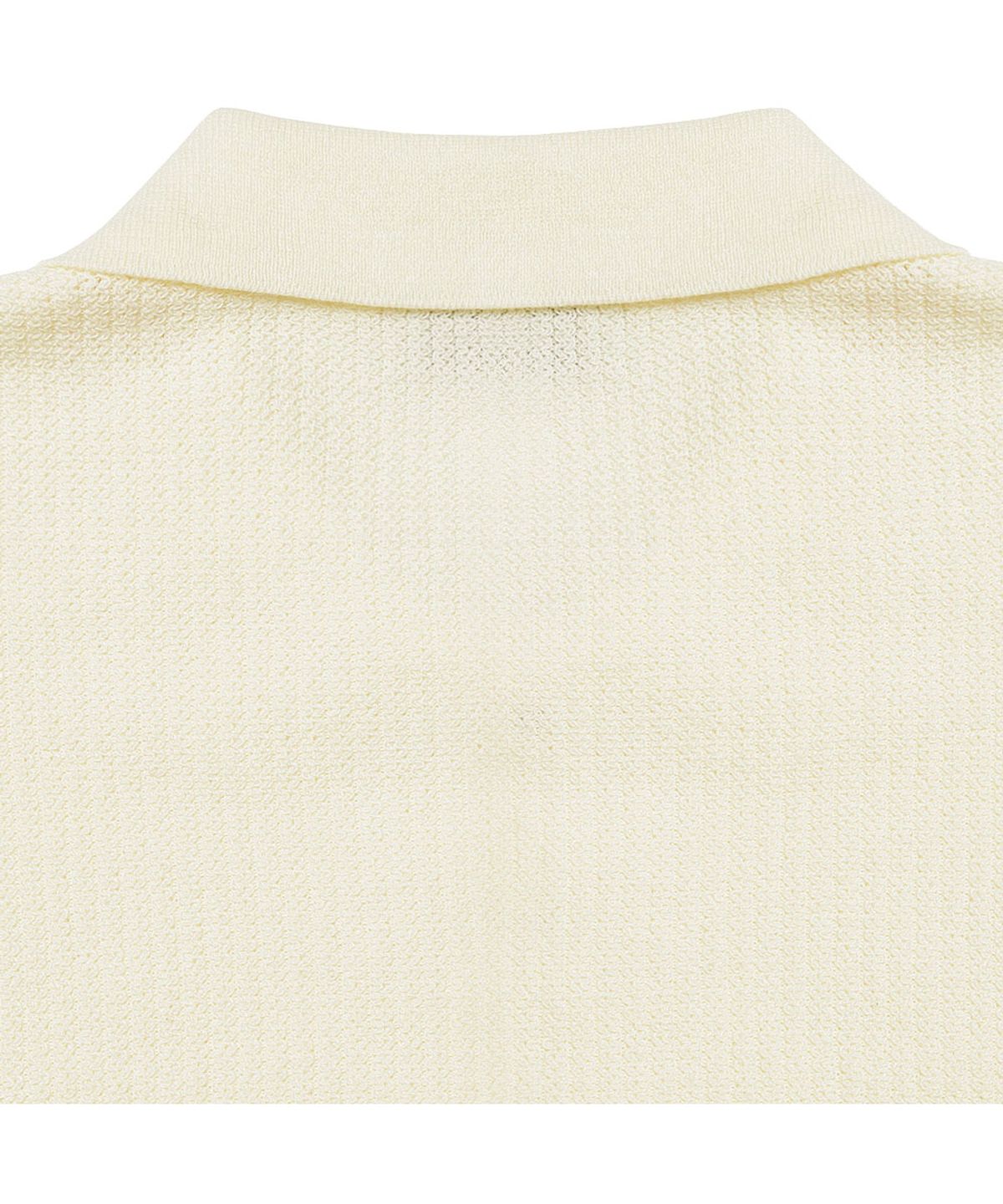 솔티(SORTIE) Texture Summer Polo Knit (Ivory)