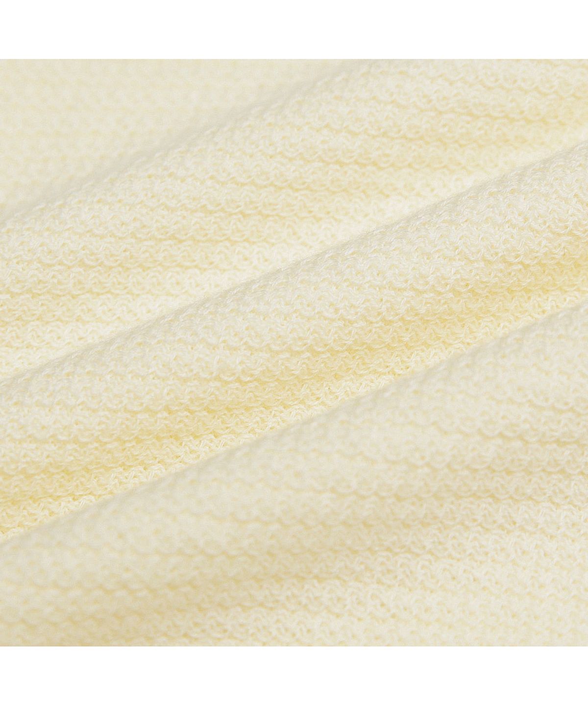 솔티(SORTIE) Texture Summer Polo Knit (Ivory)