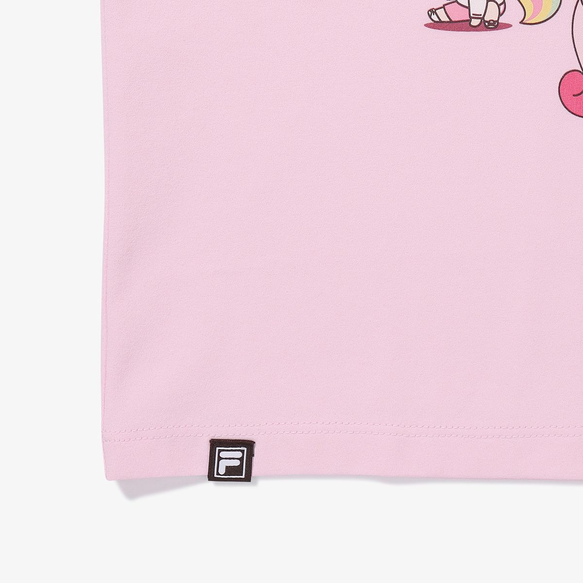 휠라 키즈(FILA KIDS) Drywave 프린세스 캐치! 티니핑 티니핑런 티셔츠
