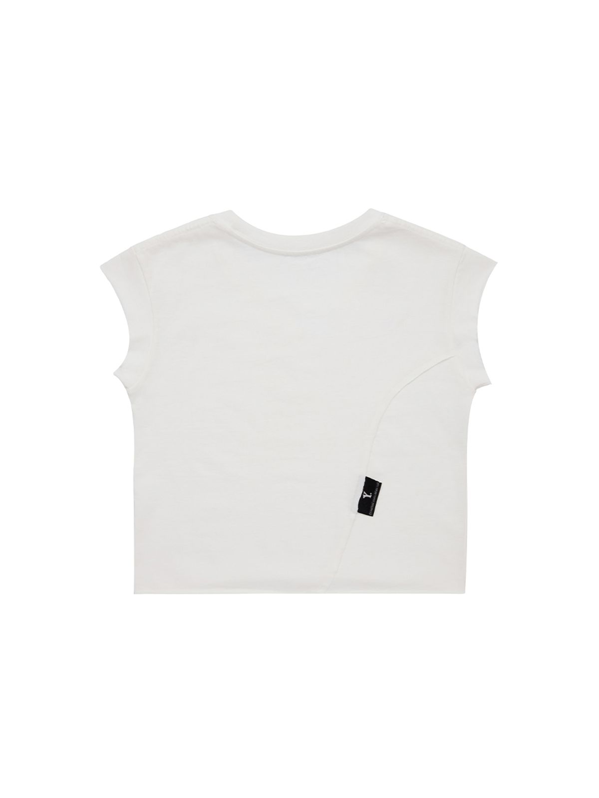 와이이이엘(YEEL) Y. CAP SLEEVE T-SHIRT WHITE