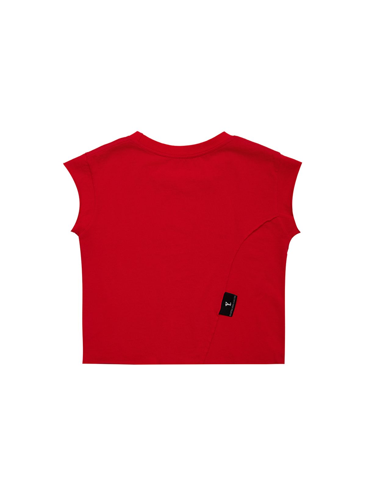 와이이이엘(YEEL) Y. CAP SLEEVE T-SHIRT RED