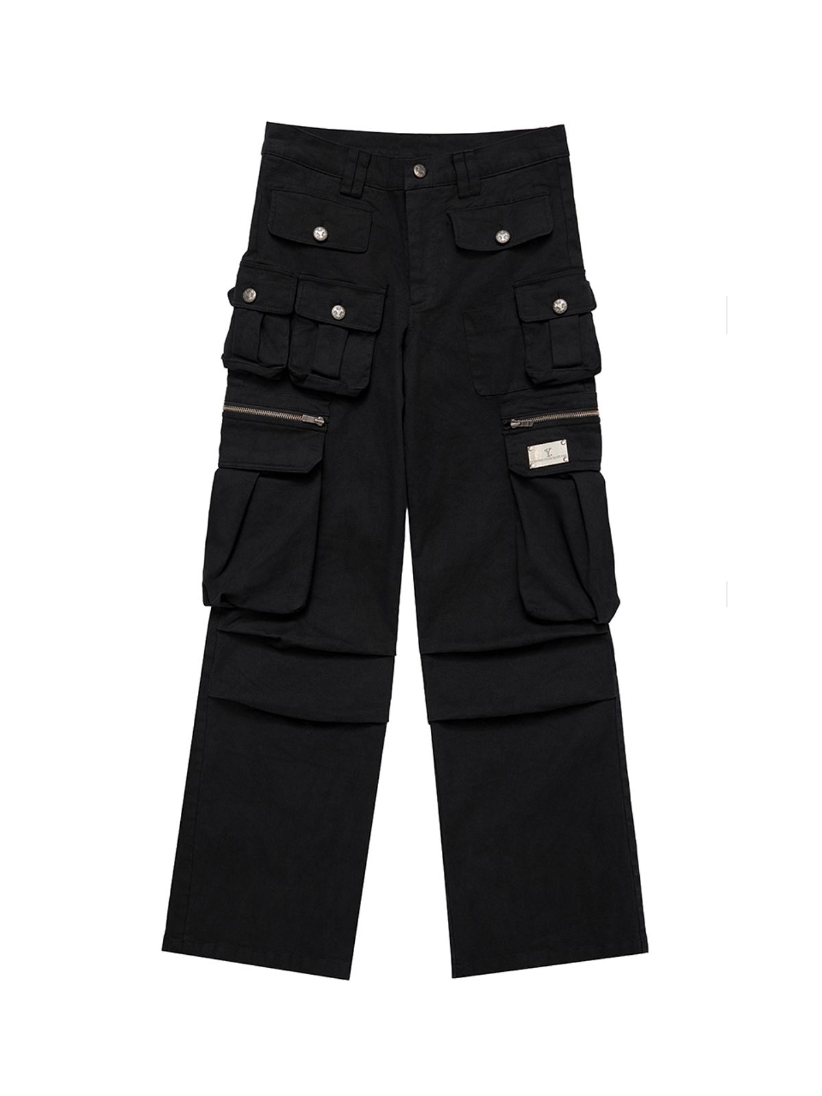 와이이이엘(YEEL) Y. MULTI-POCKET CARGO PANTS BLACK