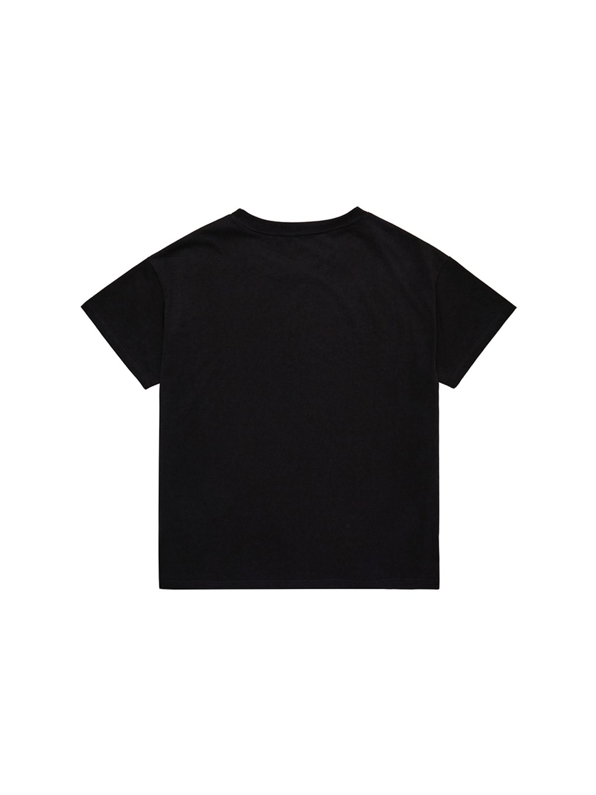 와이이이엘(YEEL) Y. STUDDED OVERSIZED T-SHIRT BLACK
