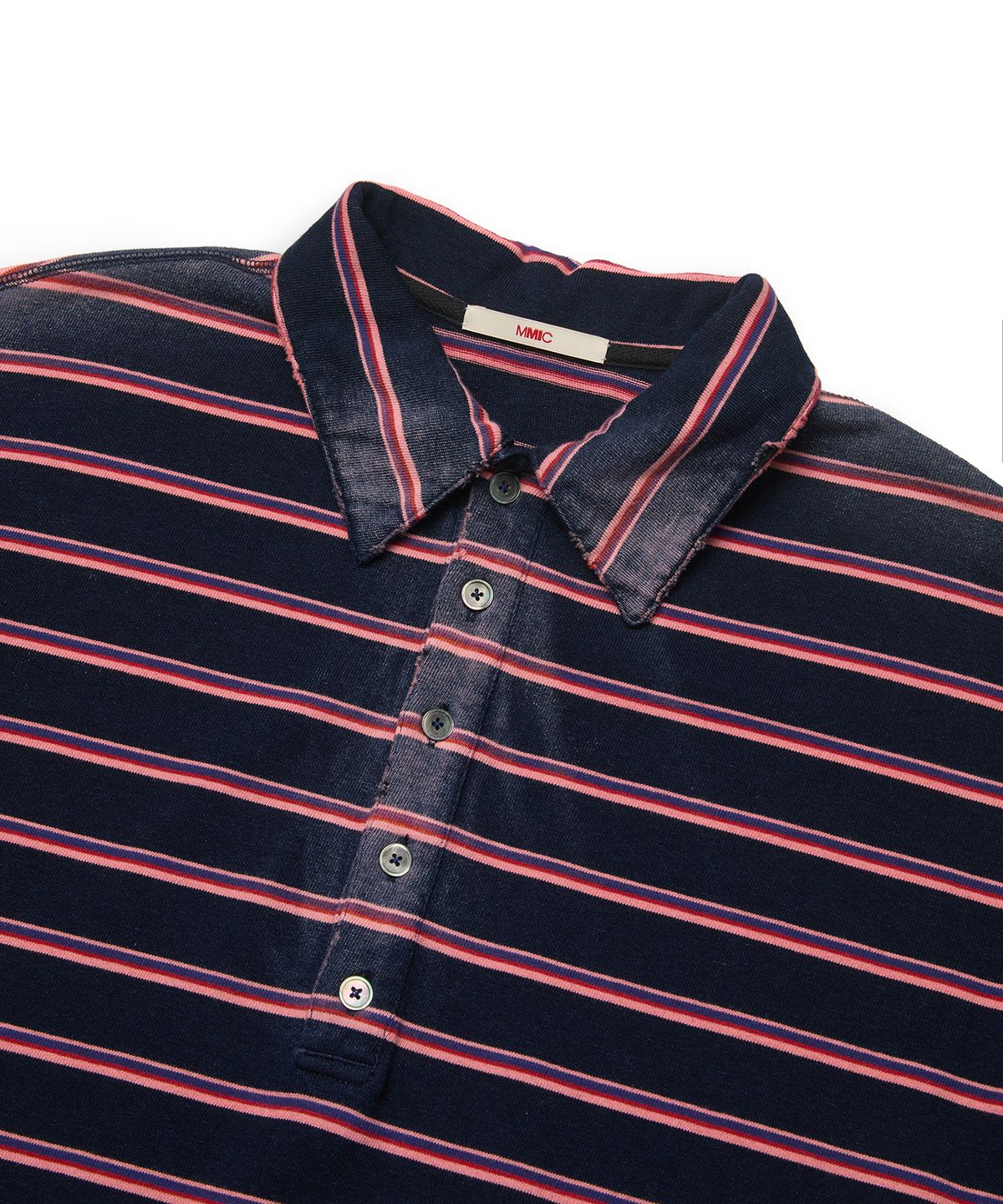 엠엠아이씨(MMIC) SUNSTRIPE POLO (PINK)