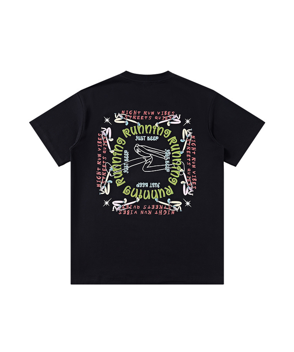 버튼서울(BUTTON SEOUL) 나이트 런 바이브 숏슬리브 (2 COLOR)