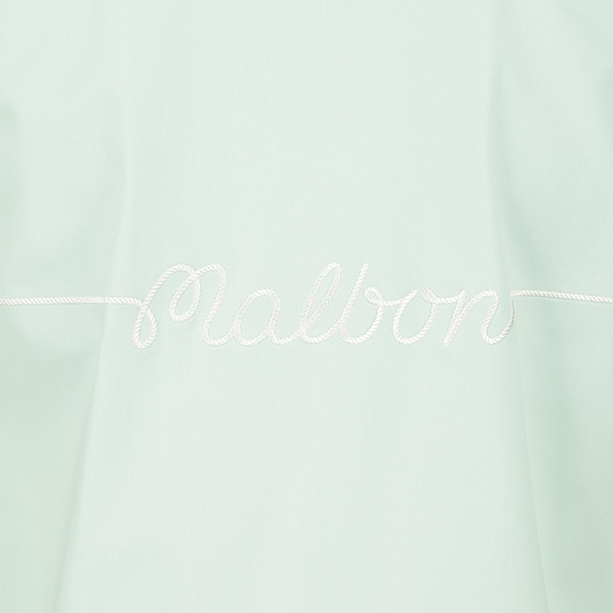 말본 골프(MALBON GOLF) 여성 하프 집업 카라 슬리브리스 탑 LIGHT MINT (WOMAN)