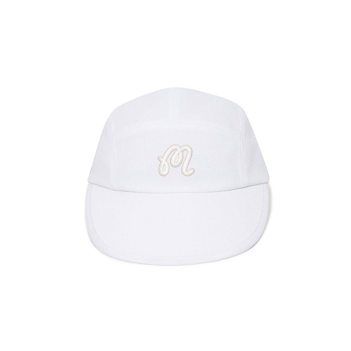 말본 골프(MALBON GOLF) 시어서커 와이드챙 캡 OFF WHITE