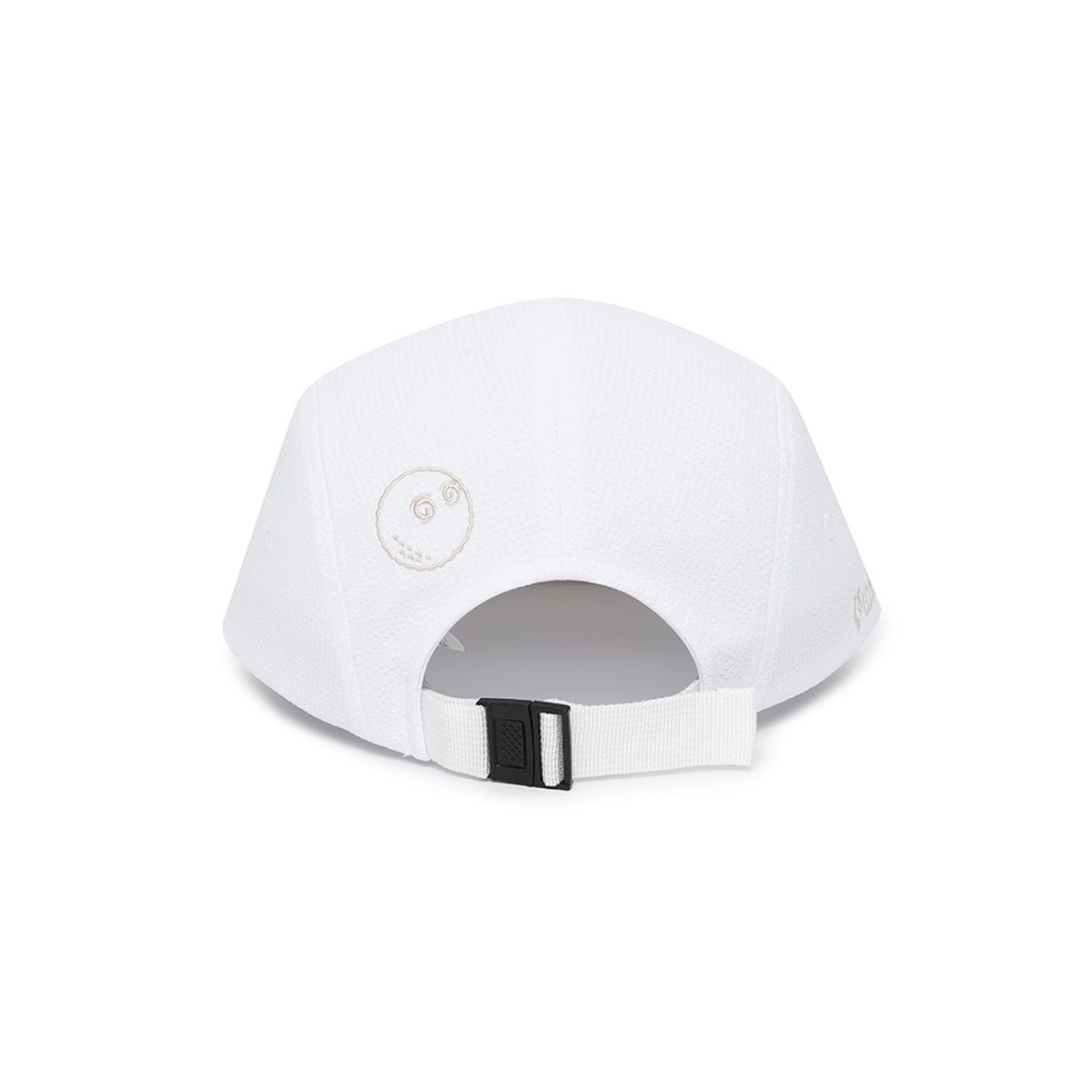 말본 골프(MALBON GOLF) 시어서커 와이드챙 캡 OFF WHITE