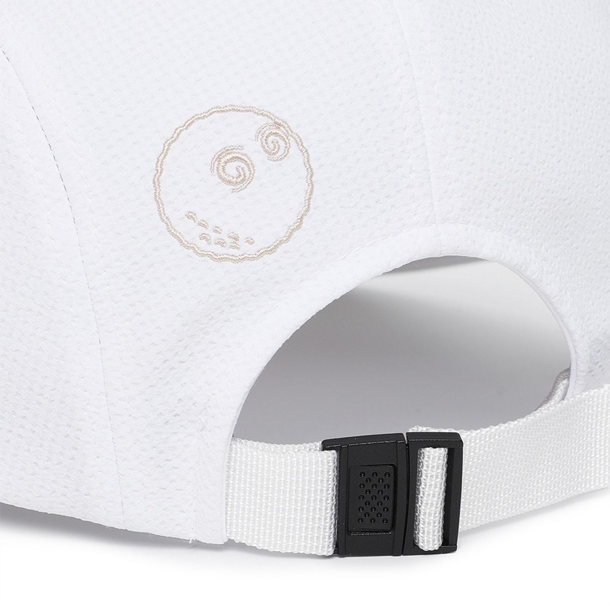 말본 골프(MALBON GOLF) 시어서커 와이드챙 캡 OFF WHITE