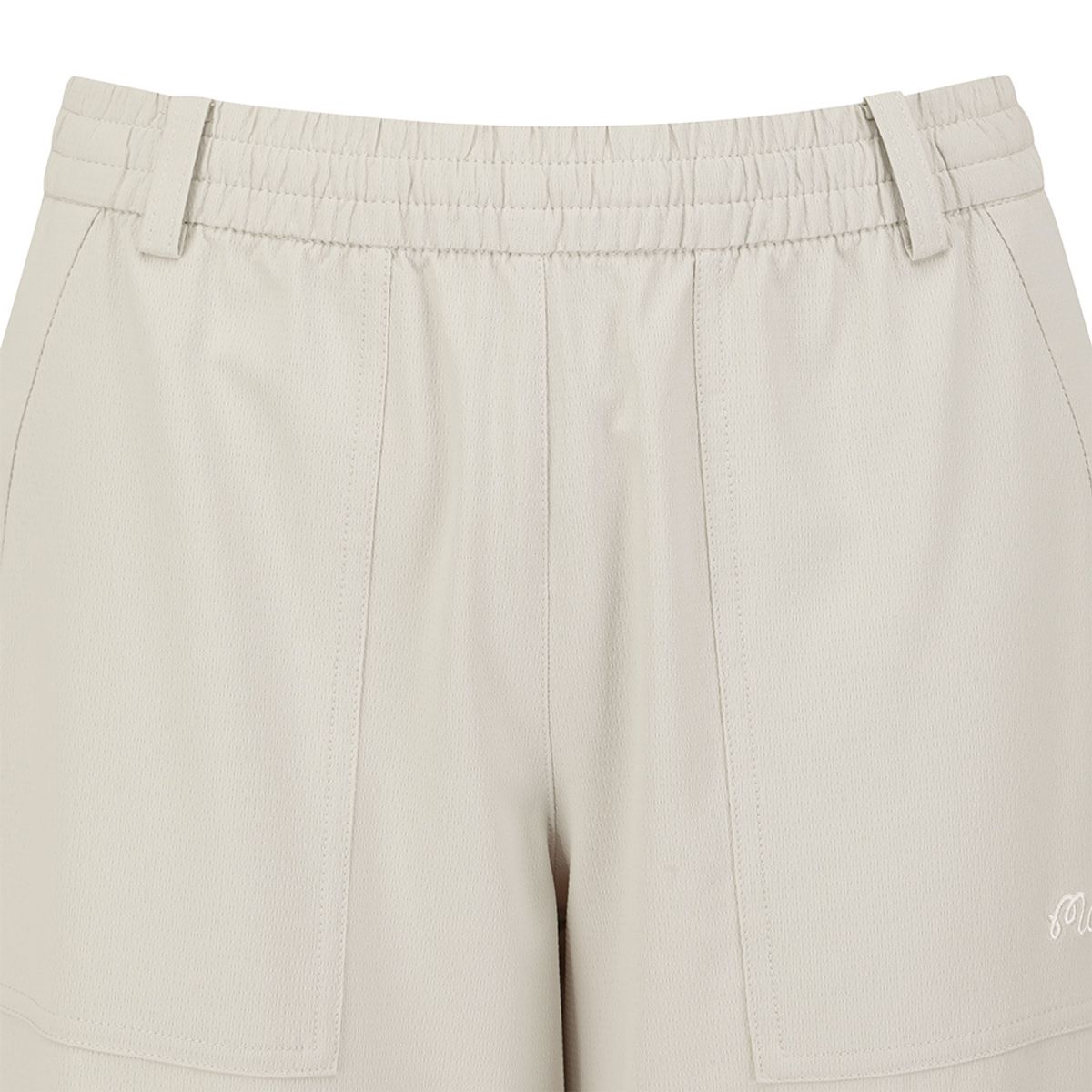 말본 골프(MALBON GOLF) 서머 메쉬 조거 팬츠 BEIGE (WOMAN)