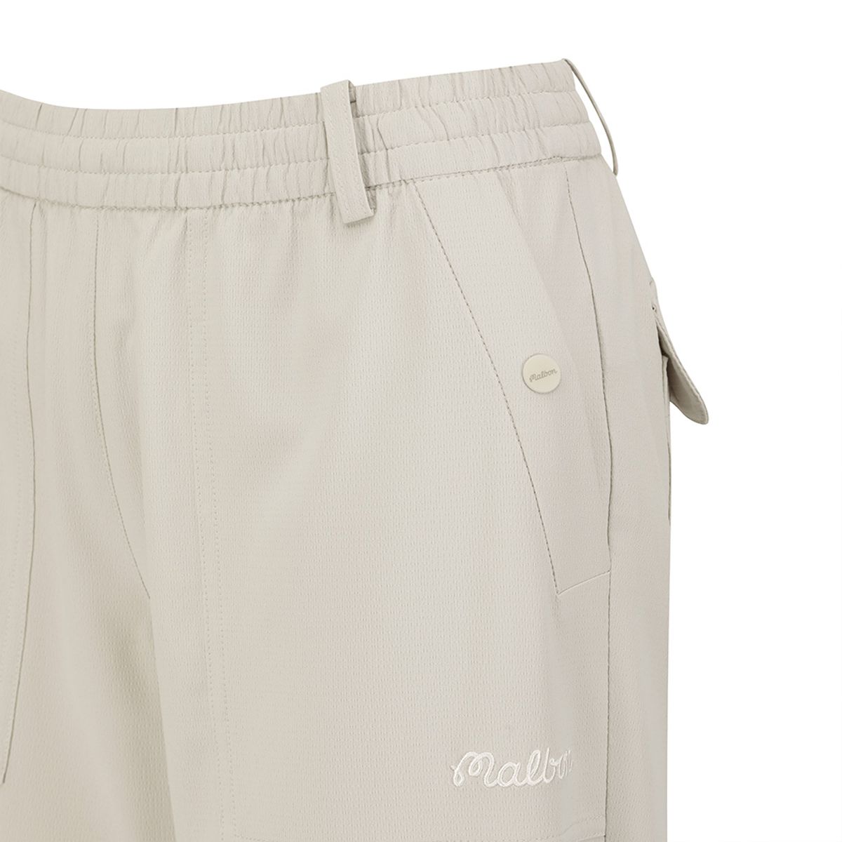 말본 골프(MALBON GOLF) 서머 메쉬 조거 팬츠 BEIGE (WOMAN)
