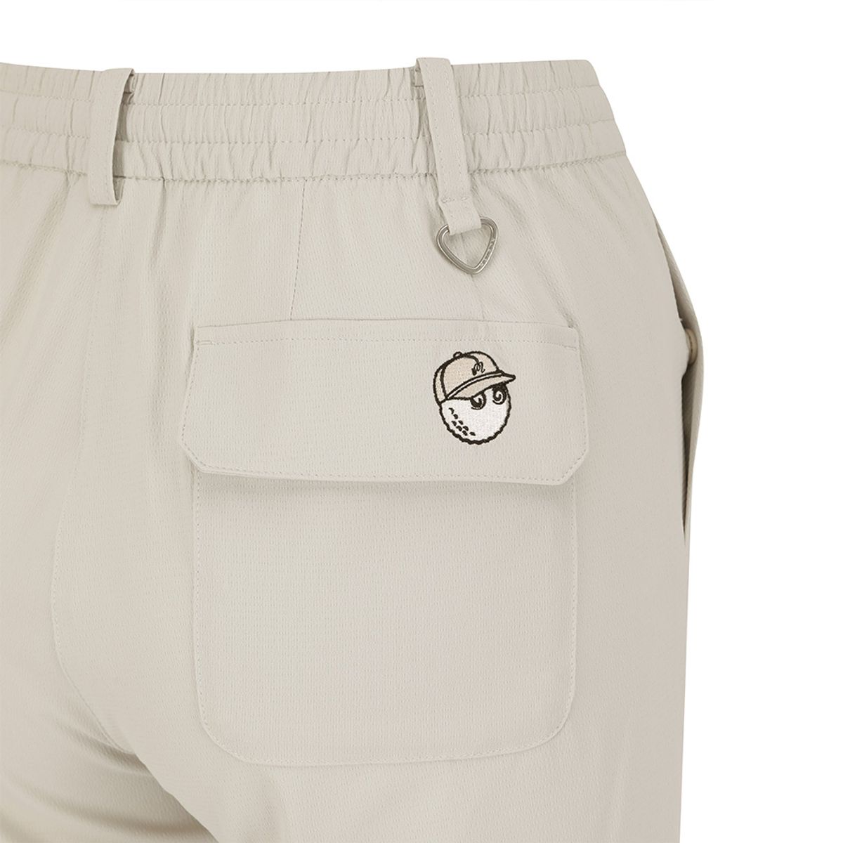 말본 골프(MALBON GOLF) 서머 메쉬 조거 팬츠 BEIGE (WOMAN)