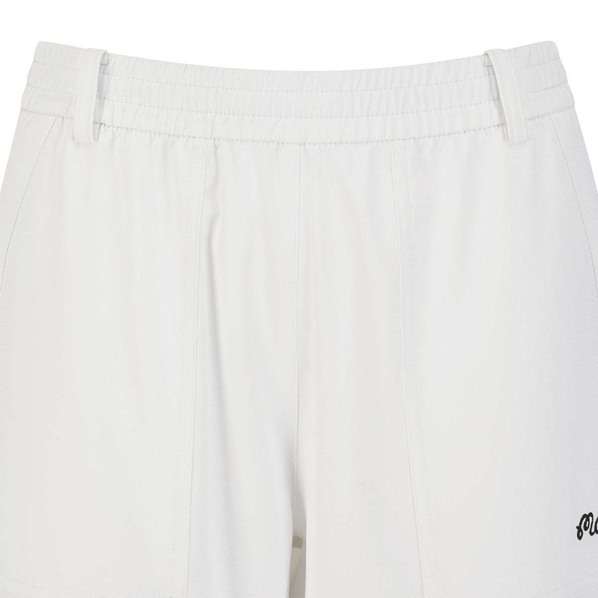 말본 골프(MALBON GOLF) 서머 메쉬 조거 팬츠 WHITE (WOMAN)