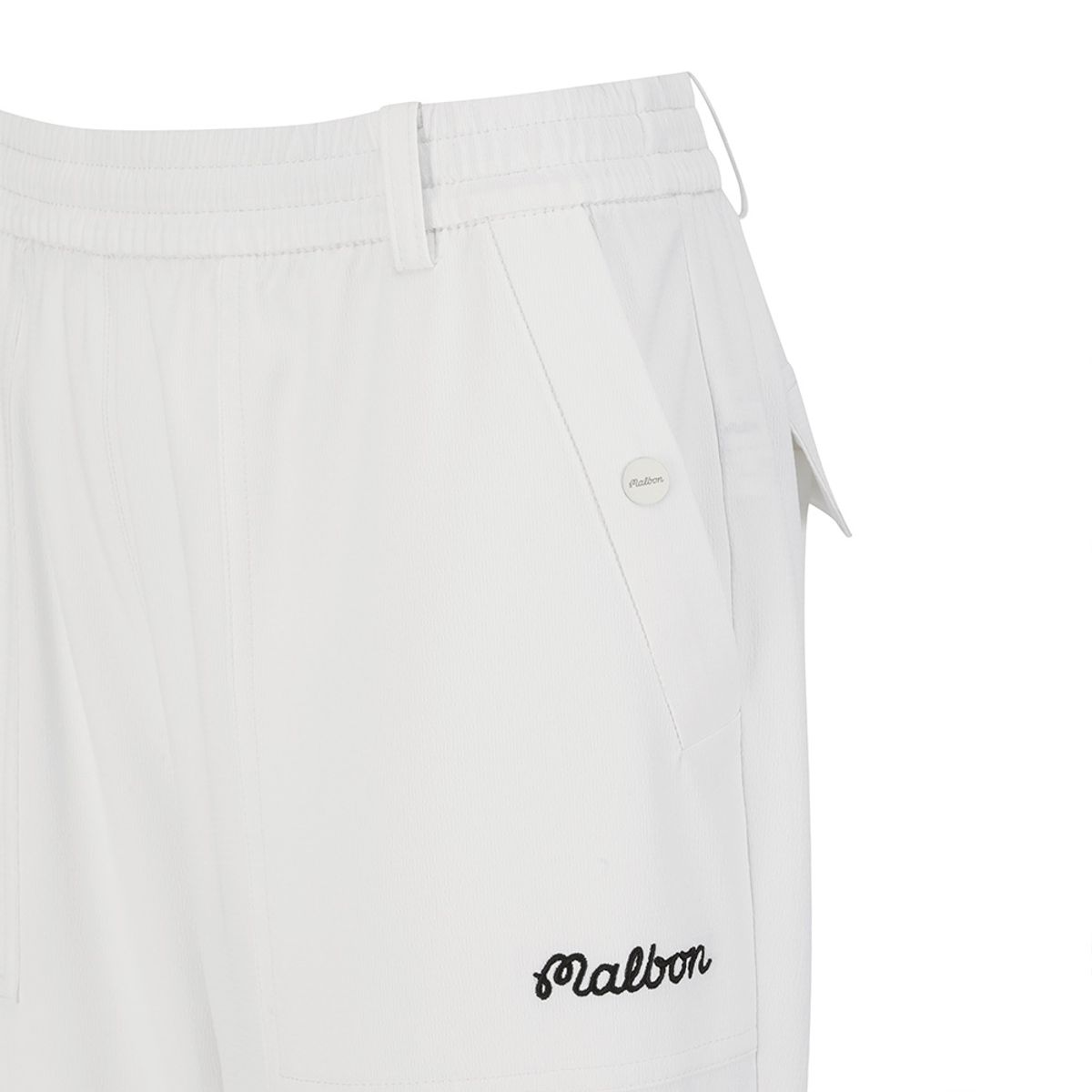 말본 골프(MALBON GOLF) 서머 메쉬 조거 팬츠 WHITE (WOMAN)