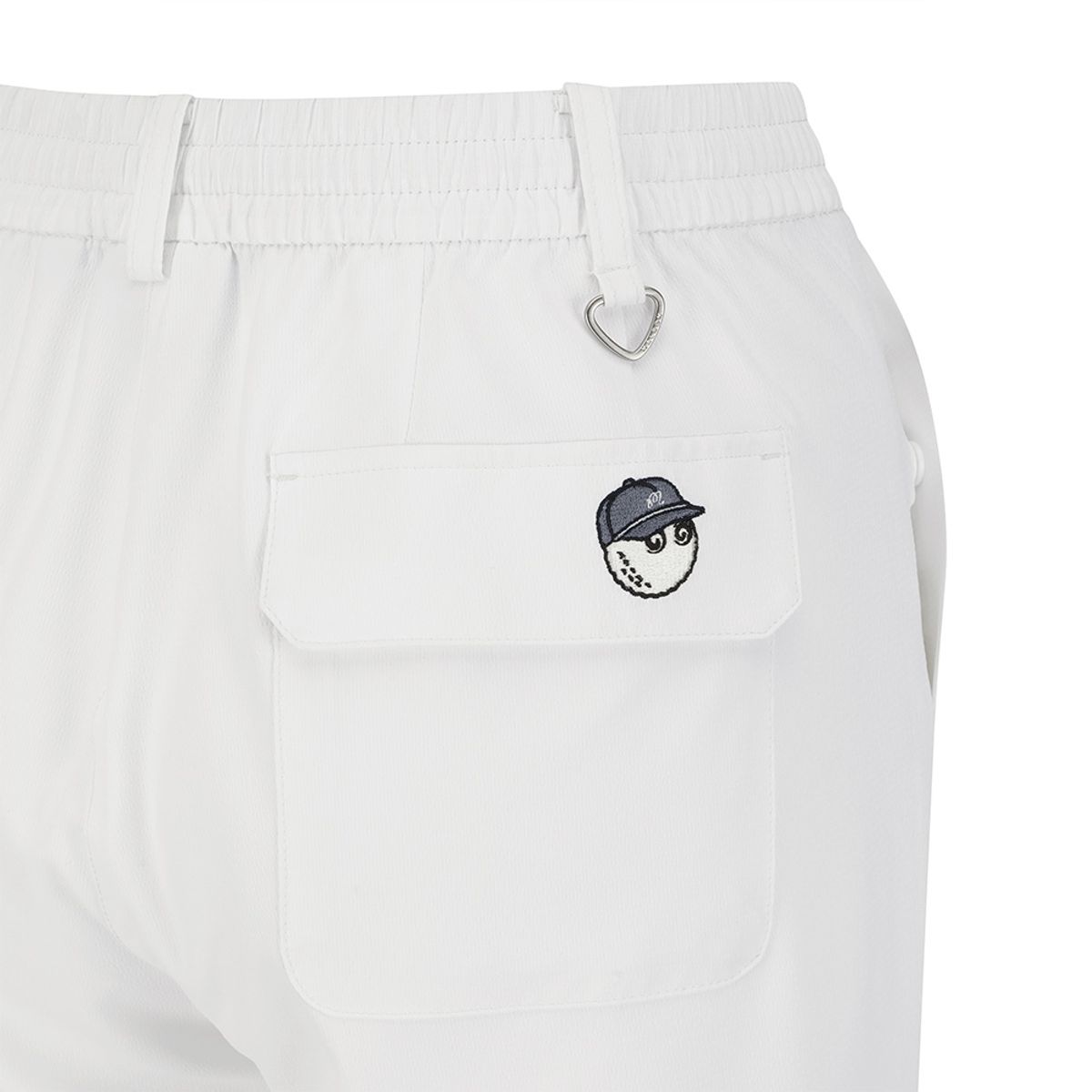 말본 골프(MALBON GOLF) 서머 메쉬 조거 팬츠 WHITE (WOMAN)