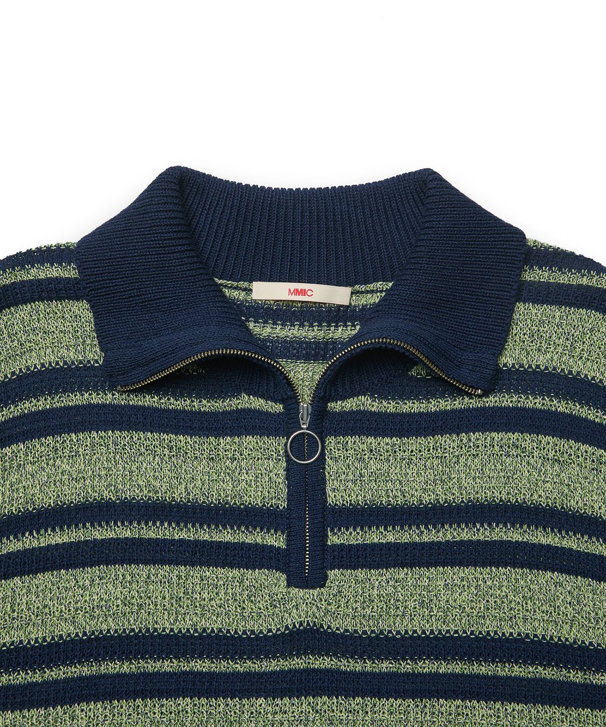 엠엠아이씨(MMIC) HUSTLER HALF ZIP (GREEN)