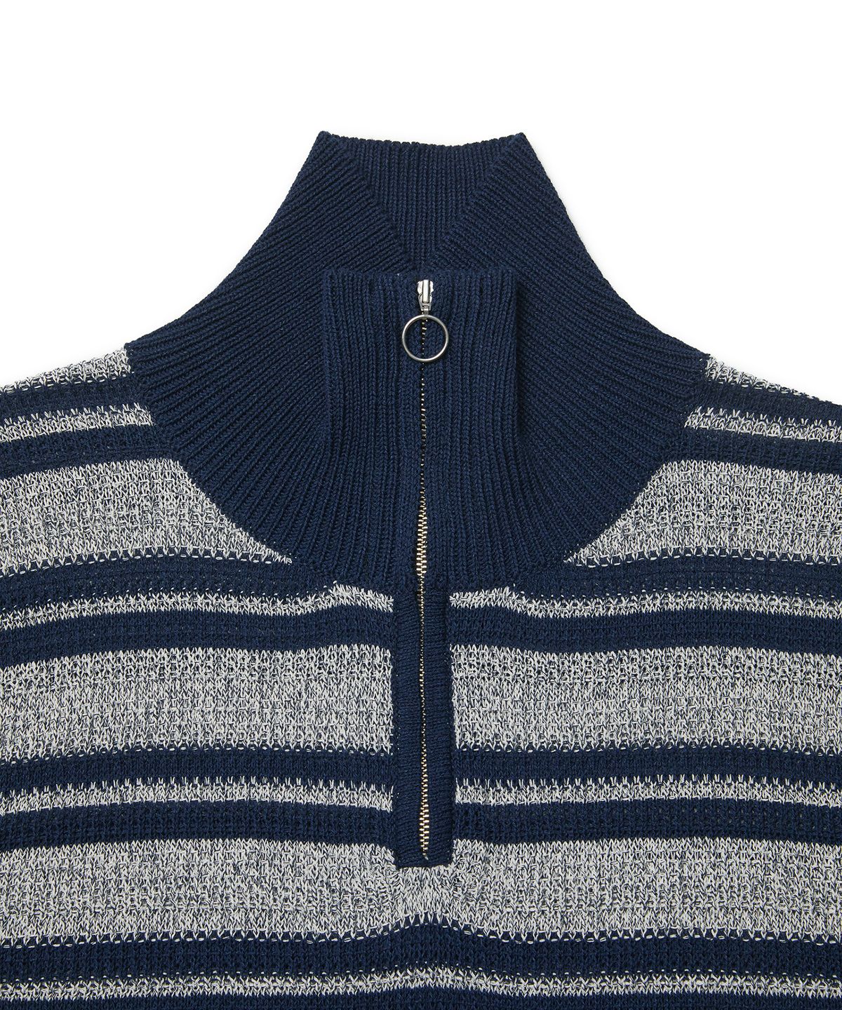 엠엠아이씨(MMIC) HUSTLER HALF ZIP (NAVY)