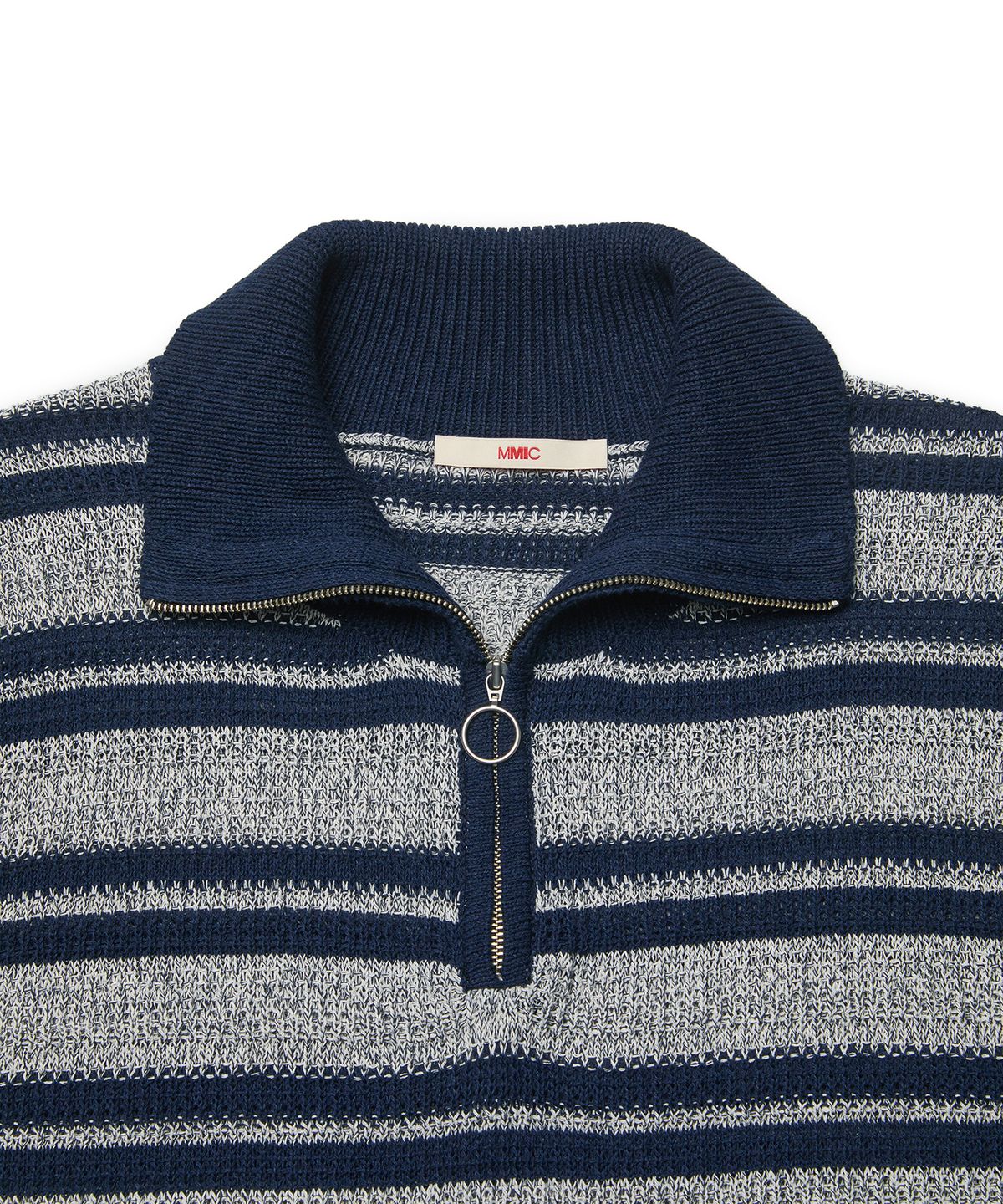 엠엠아이씨(MMIC) HUSTLER HALF ZIP (NAVY)