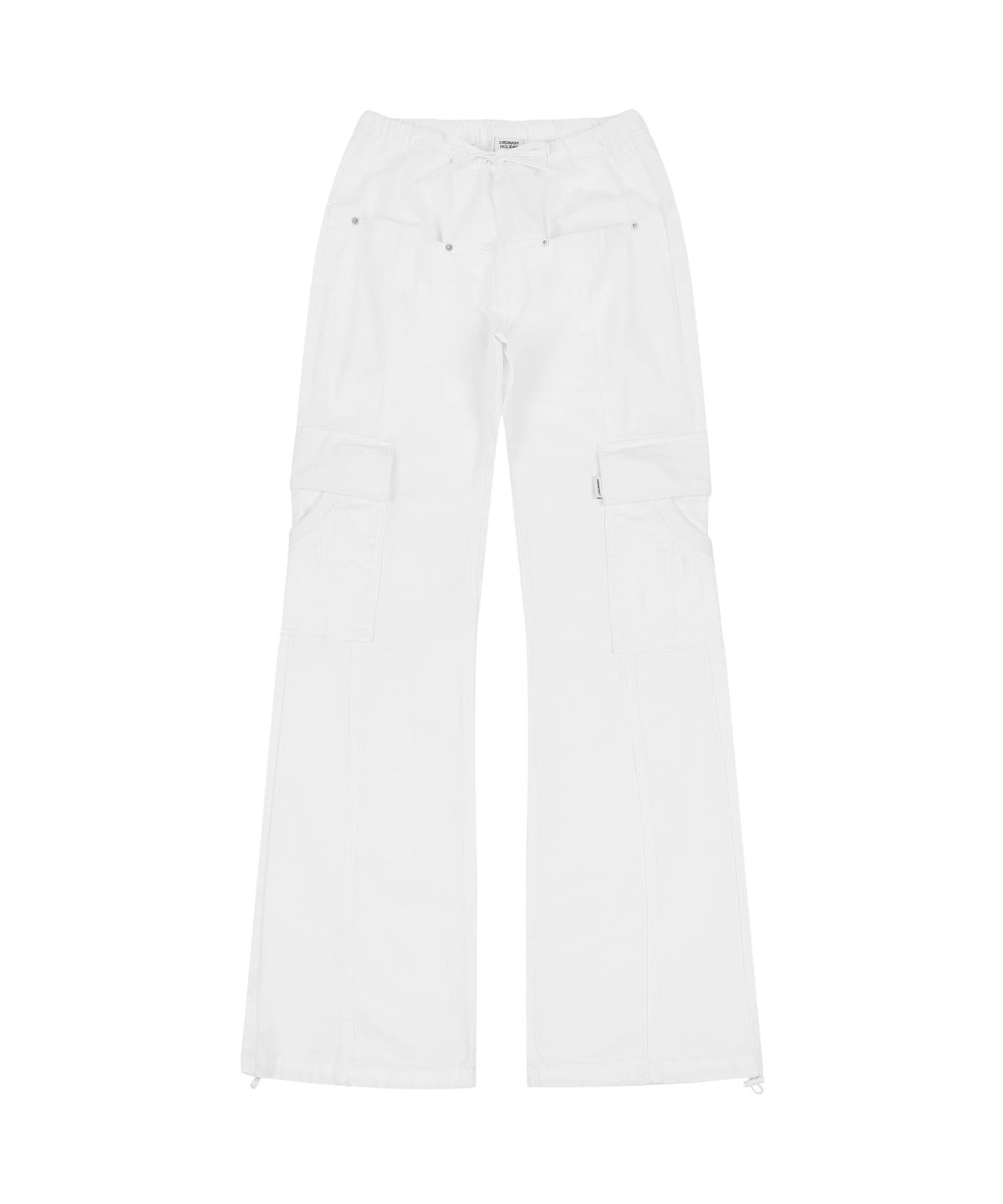 오디너리 홀리데이(ORDINARY HOLIDAY) BANDING CARGO PANTS [WHITE]