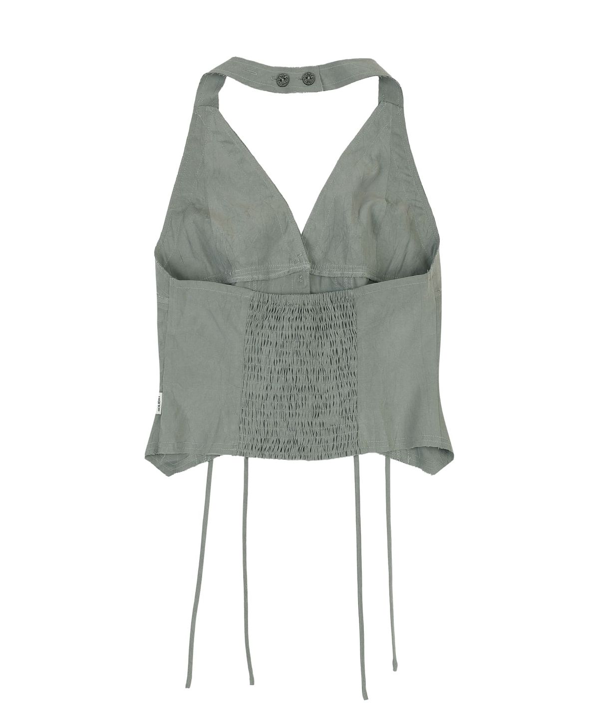 오디너리 홀리데이(ORDINARY HOLIDAY) HALTER NECK TOP [GRAY]