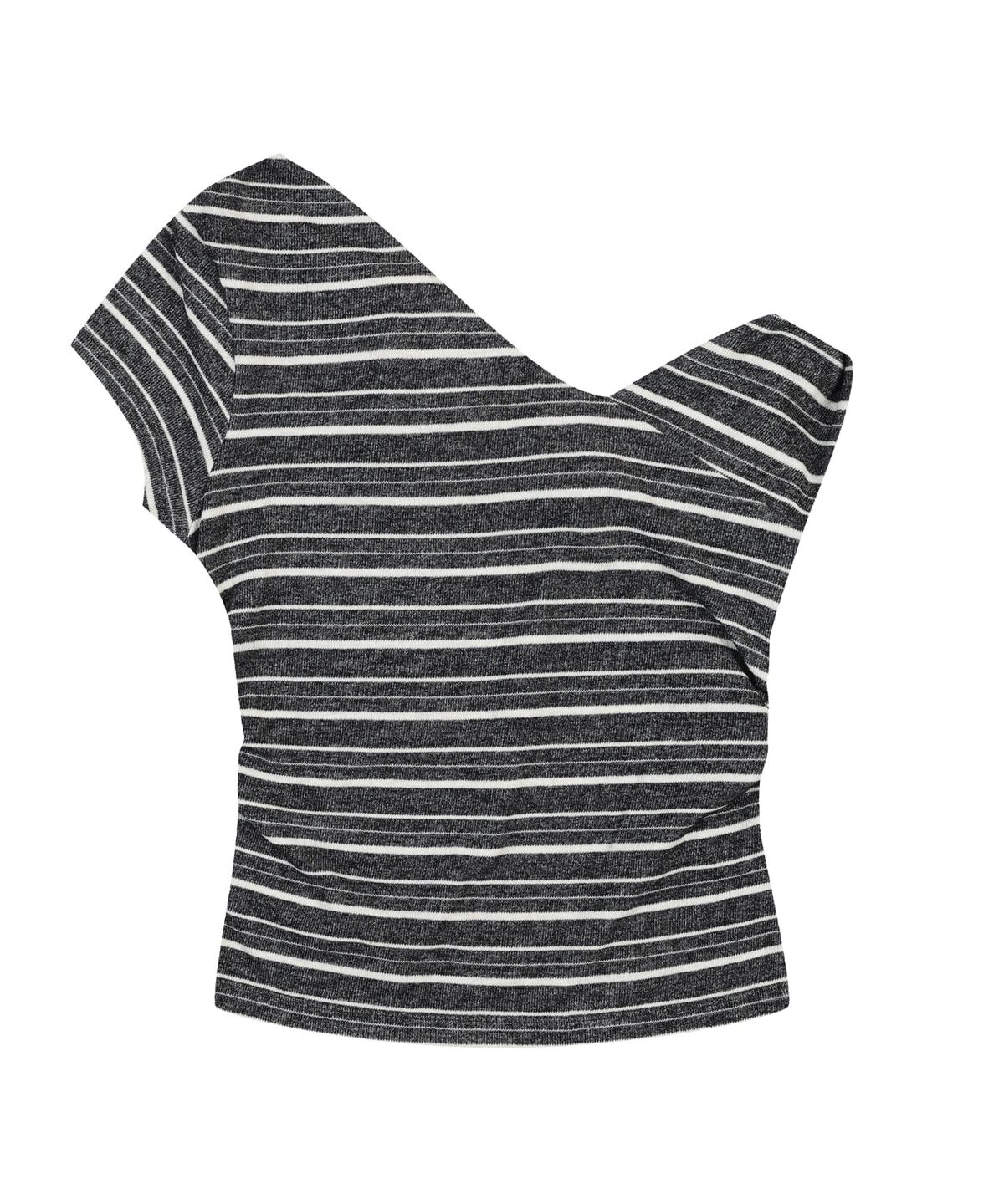 오디너리 홀리데이(ORDINARY HOLIDAY) SCARF UNBALANCE SLEEVELESS TOP [GRAY]