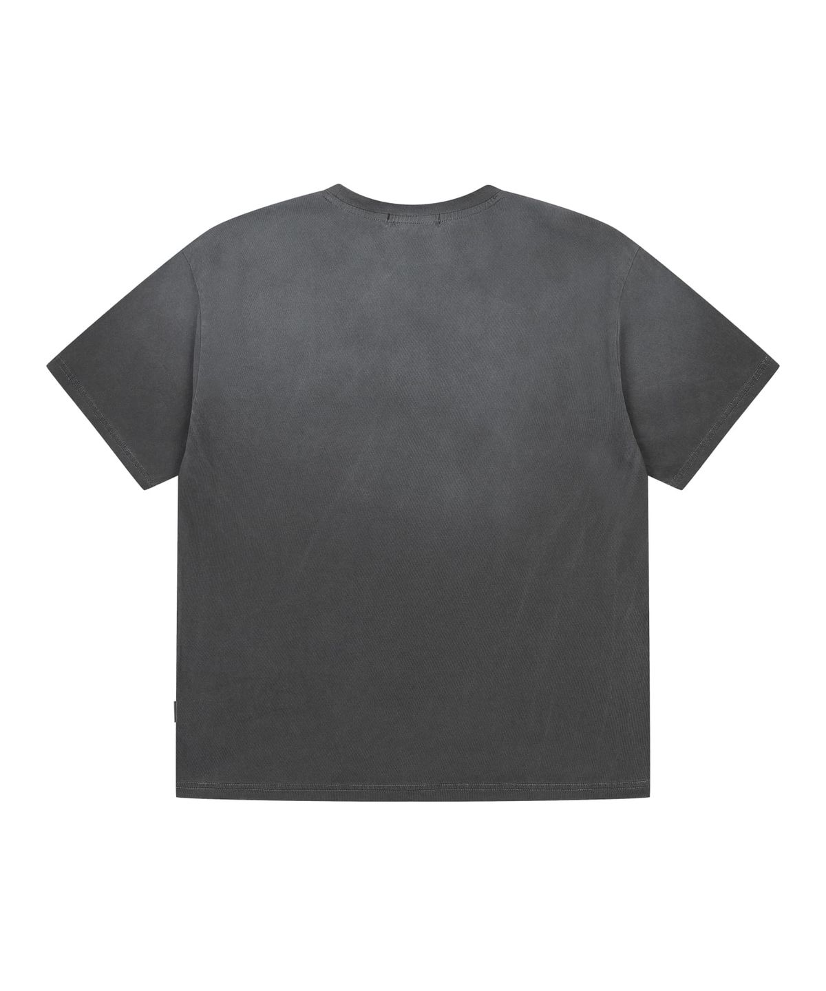 오디너리 홀리데이(ORDINARY HOLIDAY) SPRAY WASHED OVER FIT T-SHIRT [CHARCOAL]