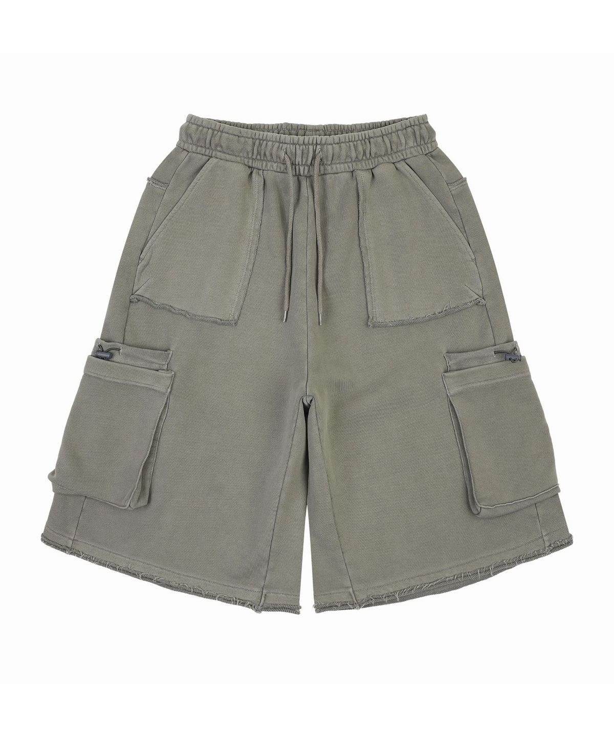 오디너리 홀리데이(ORDINARY HOLIDAY) CARGO JERSEY SHORTS [KHAKI]