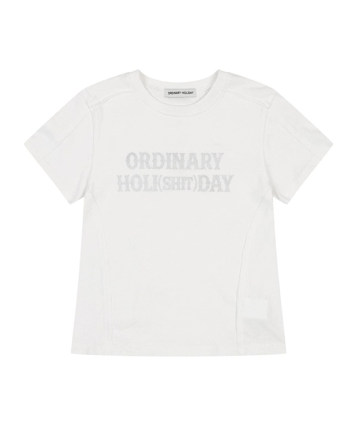 오디너리 홀리데이(ORDINARY HOLIDAY) SLIM LOGO T-SHIRT [4 COLOR]