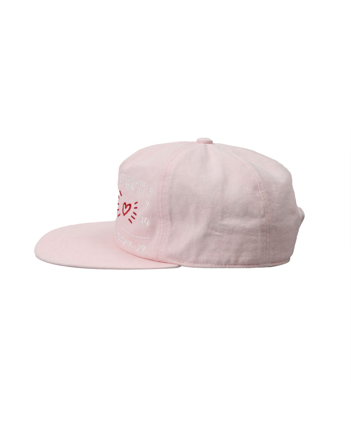 카렌다(KALENDAR) Monthly Plan 5pannel Cap [Pink]
