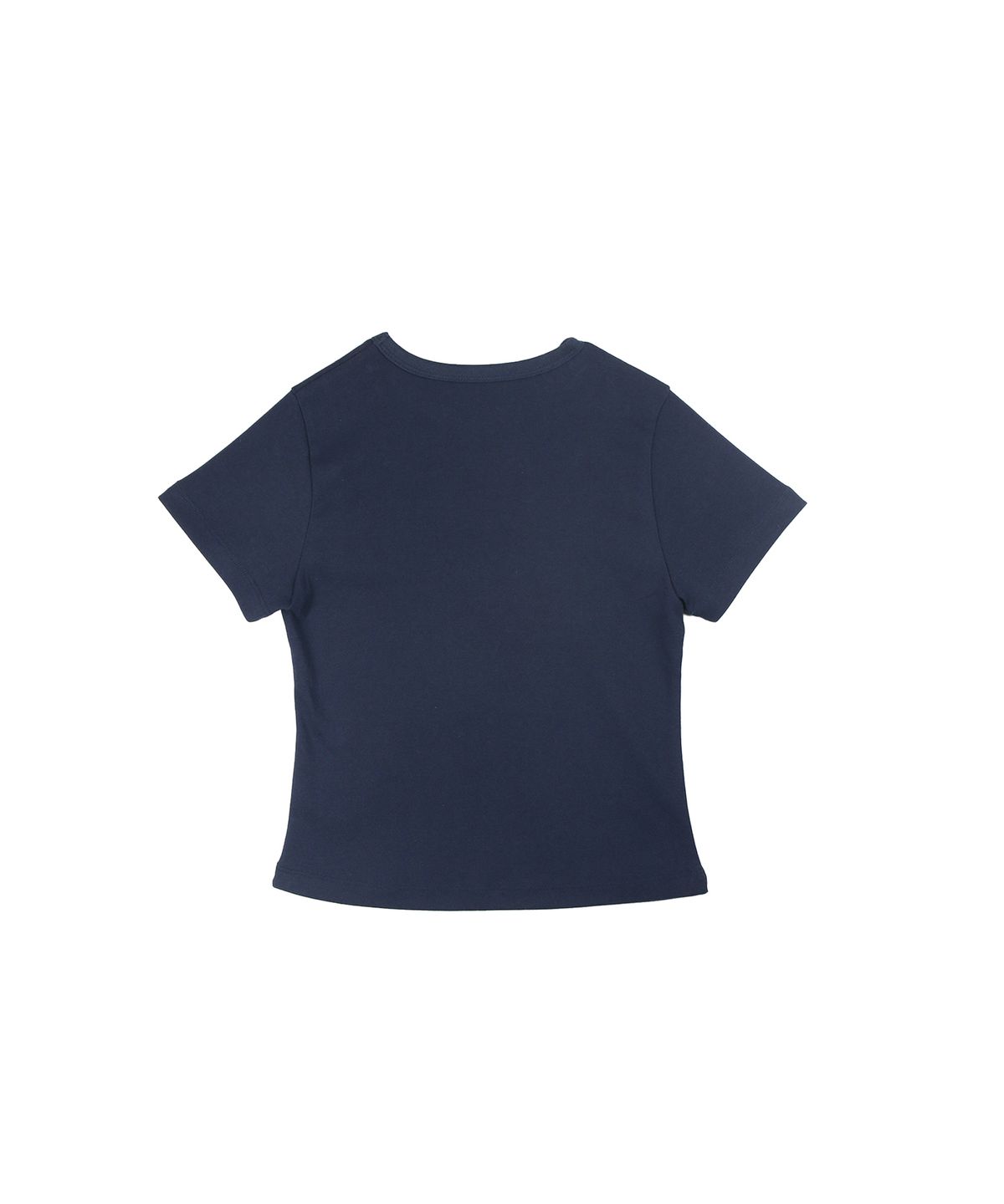 카렌다(KALENDAR) (Super)Shy Pop Star Baby Tee [Navy]