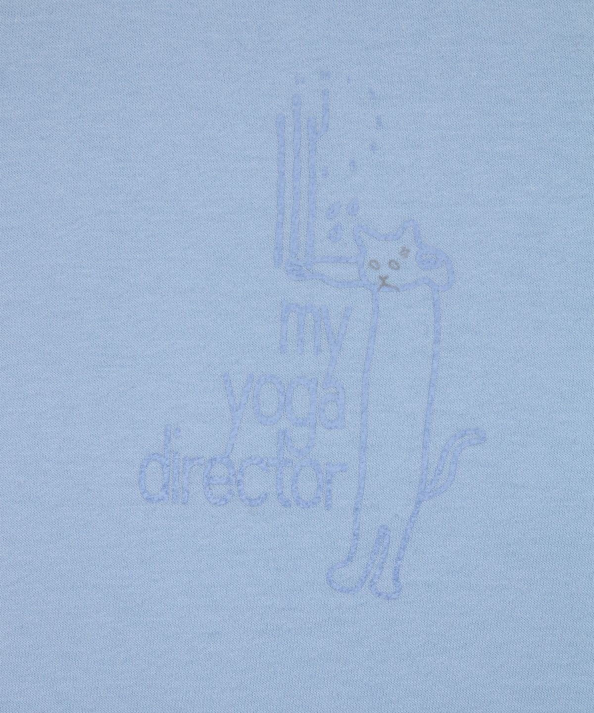 카렌다(KALENDAR) My Yoga Director 1/2 Tee [Blue]