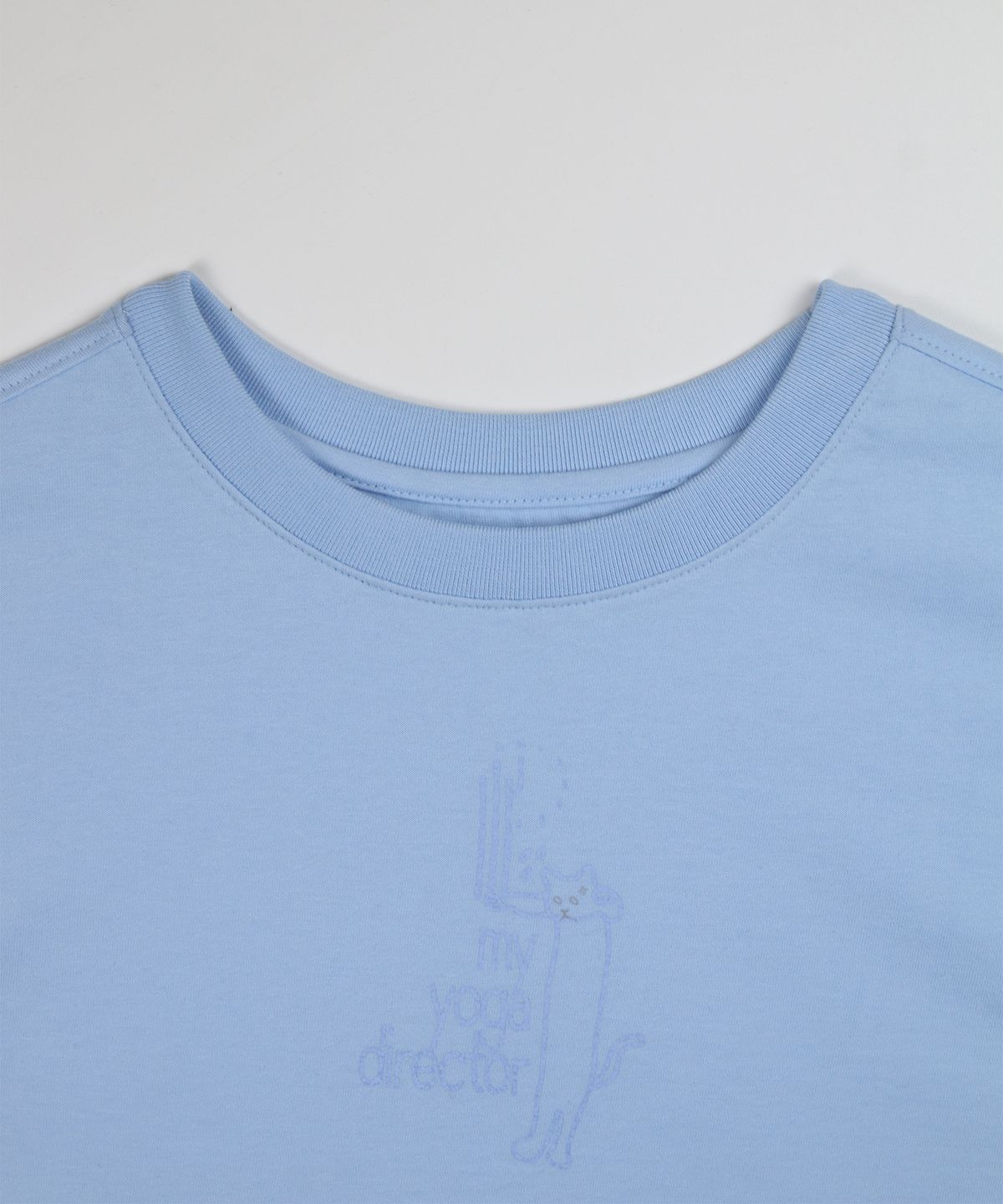 카렌다(KALENDAR) My Yoga Director 1/2 Tee [Blue]